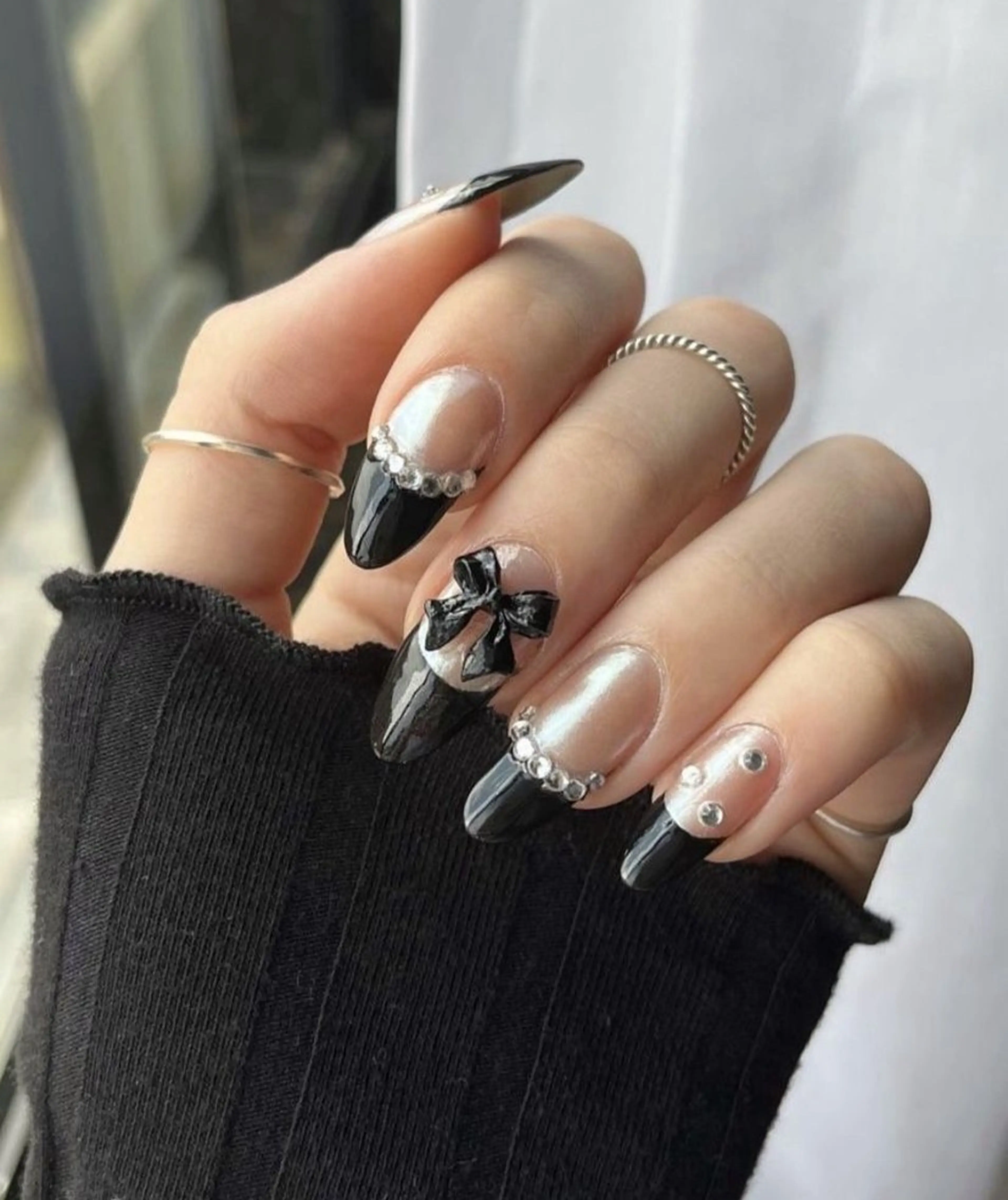 ネイル 韓国ネイル 持ち込み ネイルチップ ハンドネイル RINN ANA.CHUOのネイルデザイン