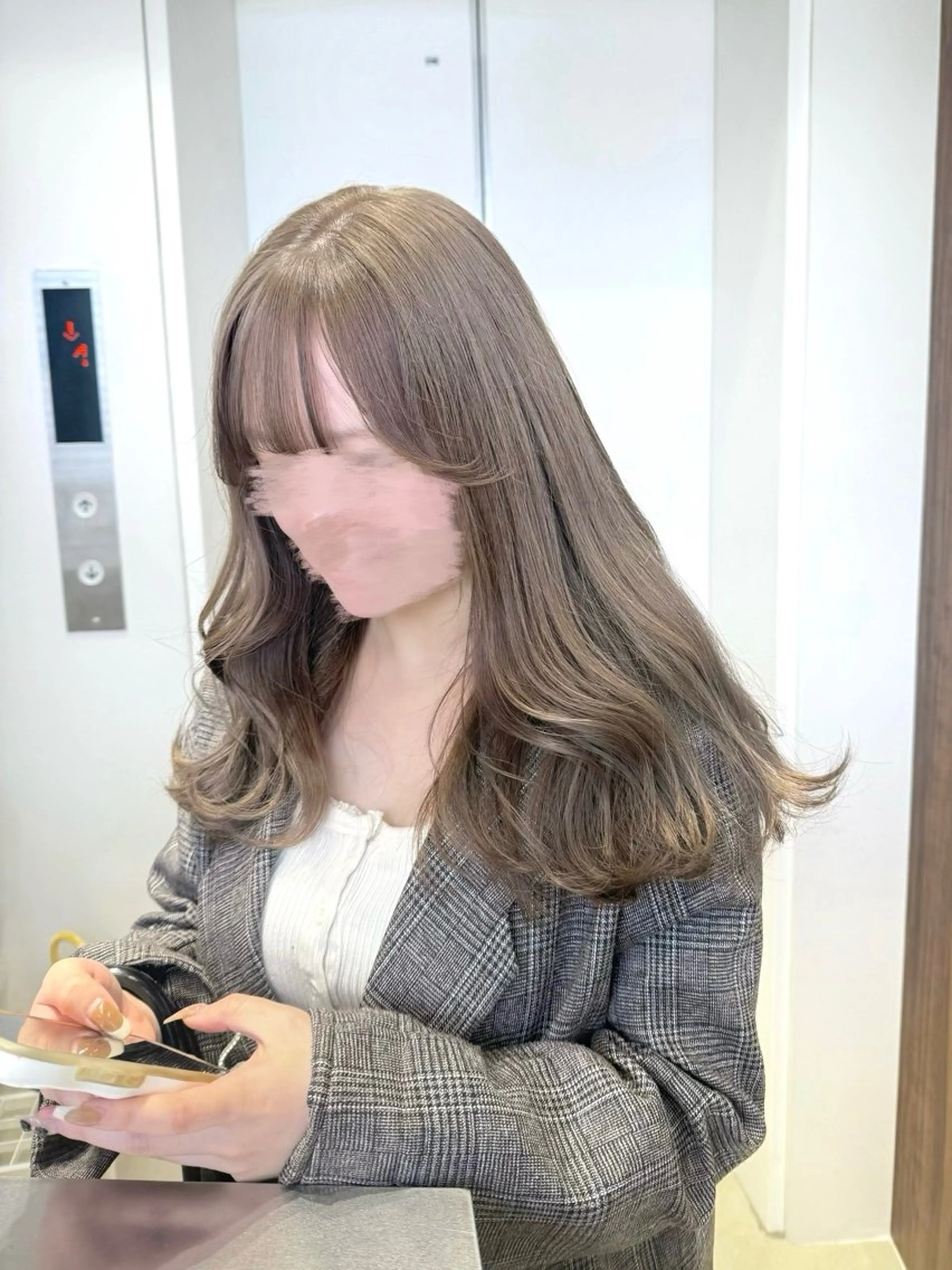 似合わせ顔まわりカット➕ケアブリーチ➕カラー🍨🥨🪽【色味はなんでも相談可能です💭リタッチもこちら】の写真