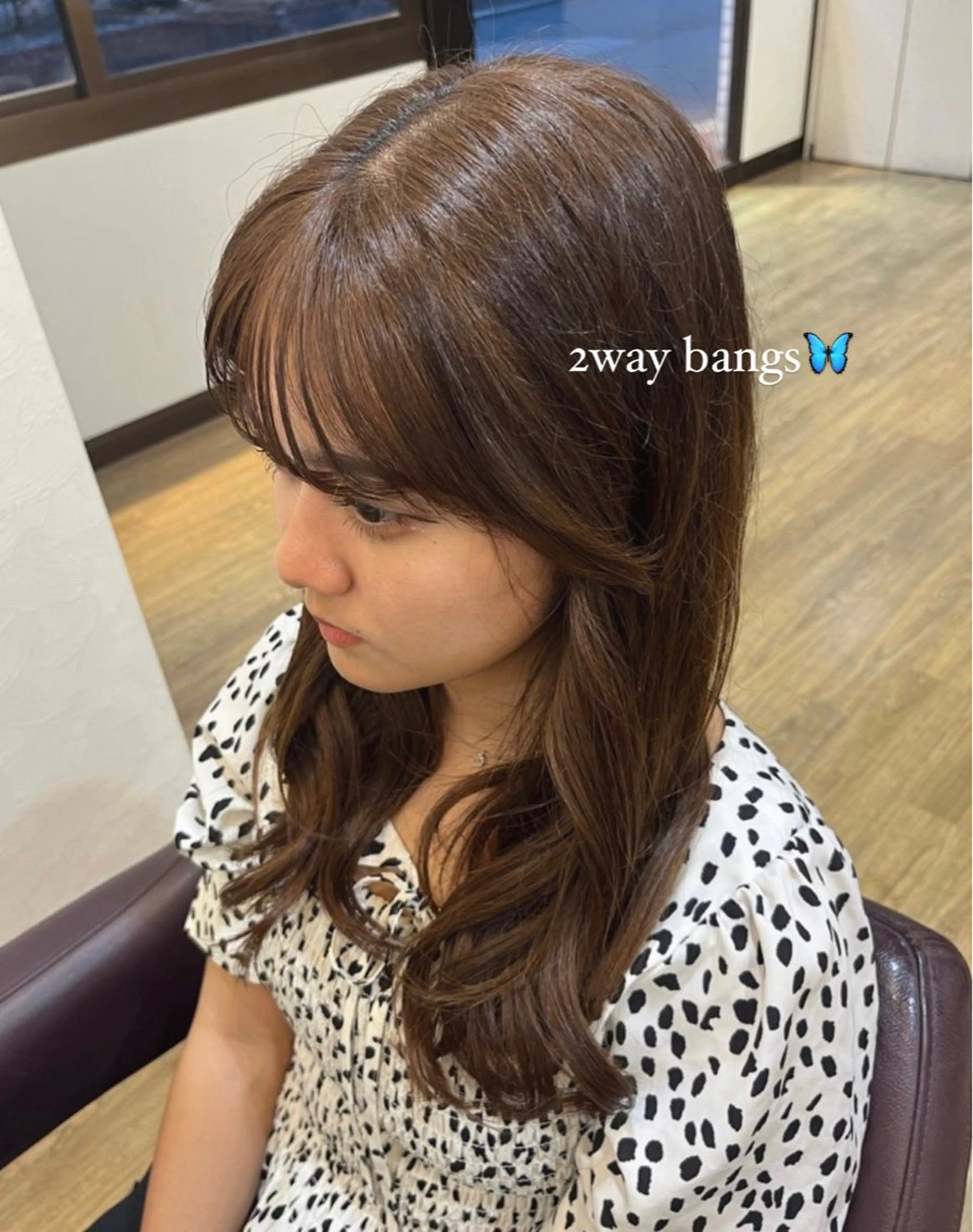 ロング 顔周りカット 透明感カラー／ 艶感カラー／RAMUのヘアスタイル