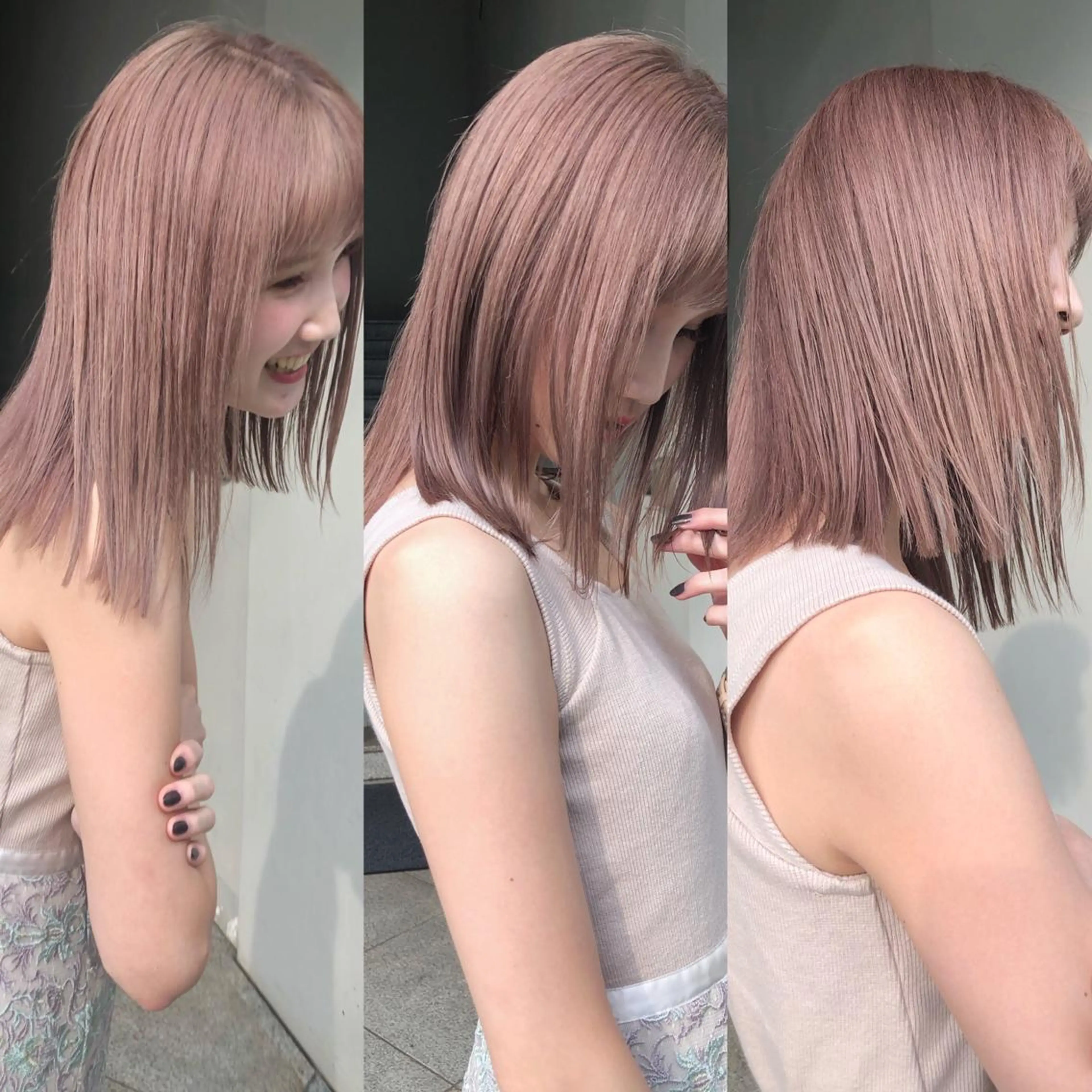 カラー “ミニモ最高評価獲得 “代表"Kohei"のヘアスタイル