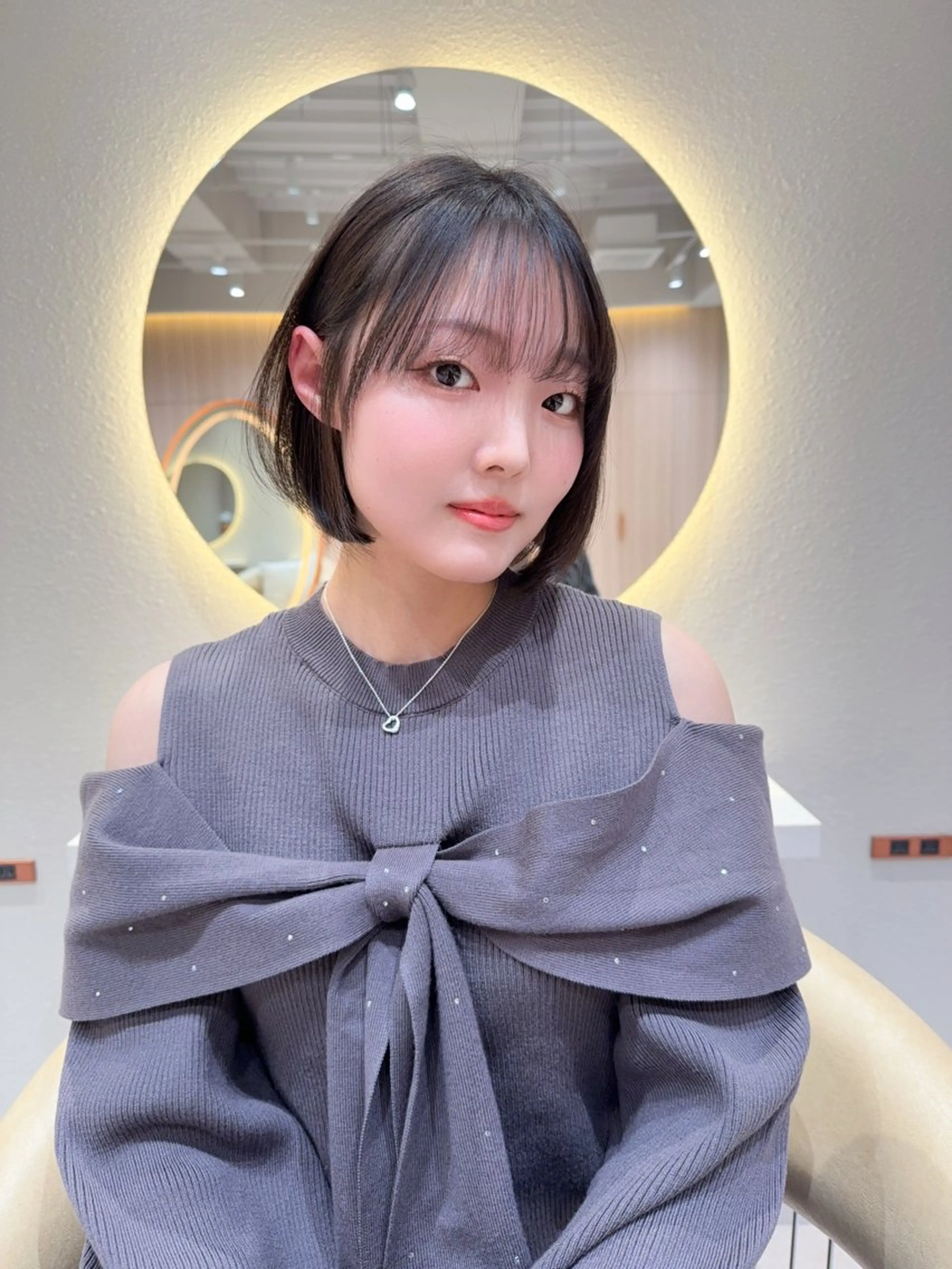 ショート カラー カット ヘアカラー トリートメント レイヤー❣️縮毛矯 川村利幸のヘアスタイル