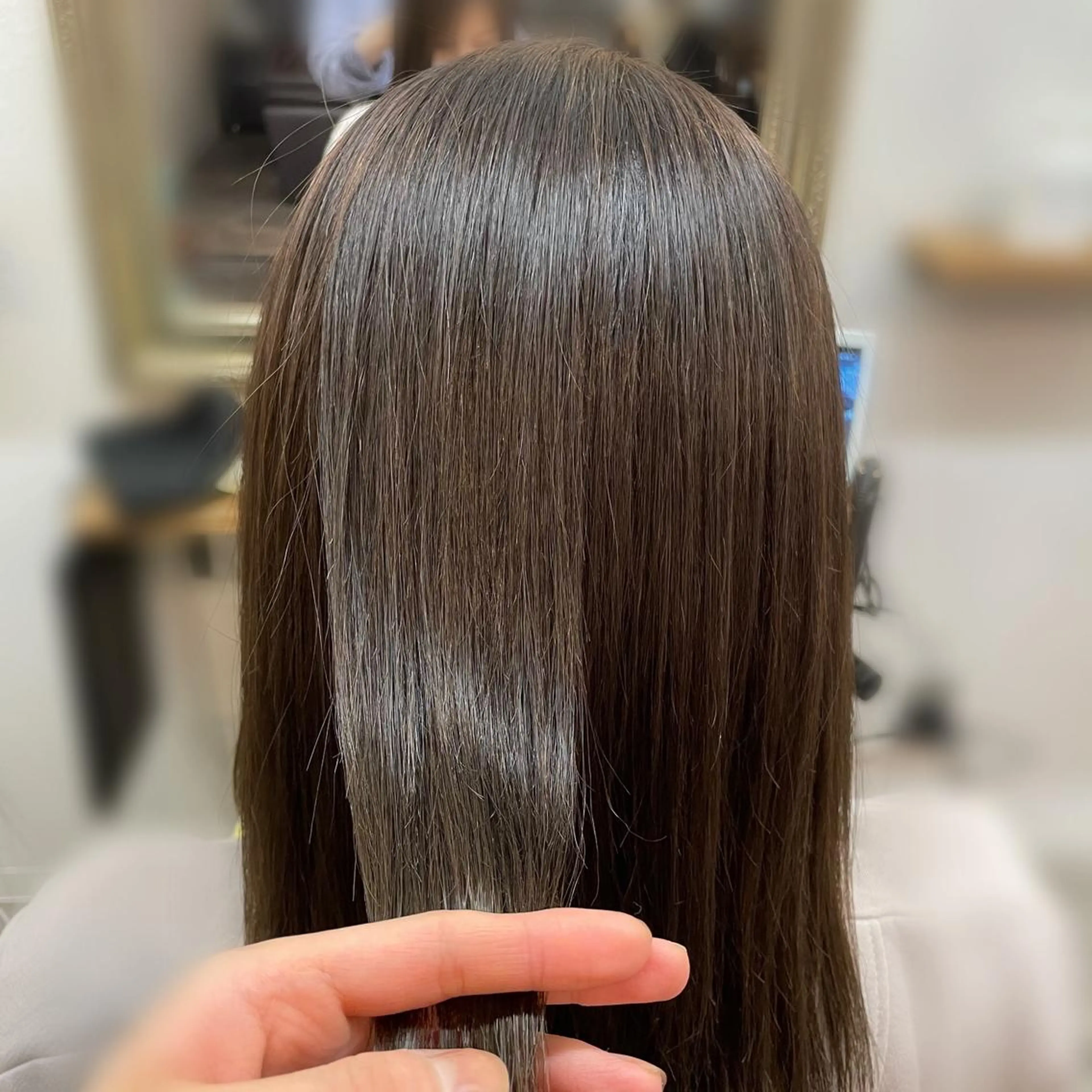 ⚠️ご新規様限り⚠️透明感No.1✨イルミナカラー+カットの写真