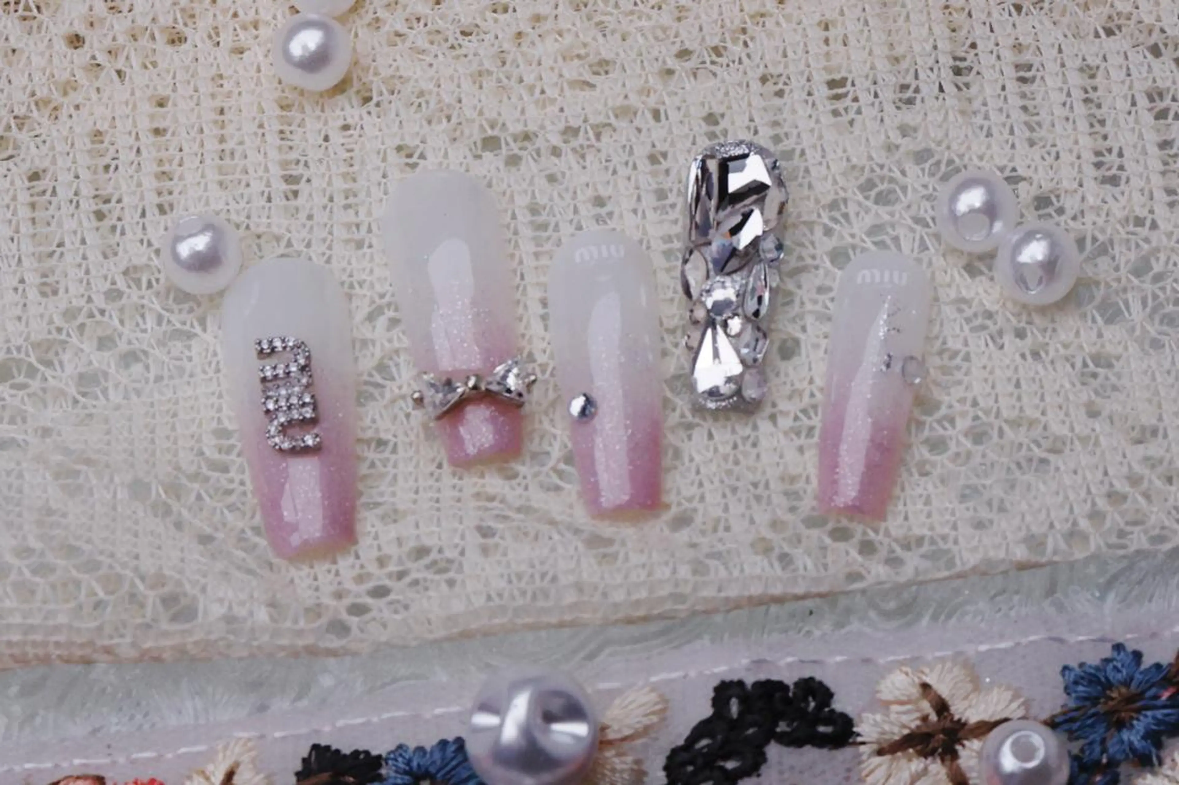 ネイル ハロウィン ロングネイル マグネットネイル スカルプネイル ネイルチップ MSSugar Nailのネイルデザイン