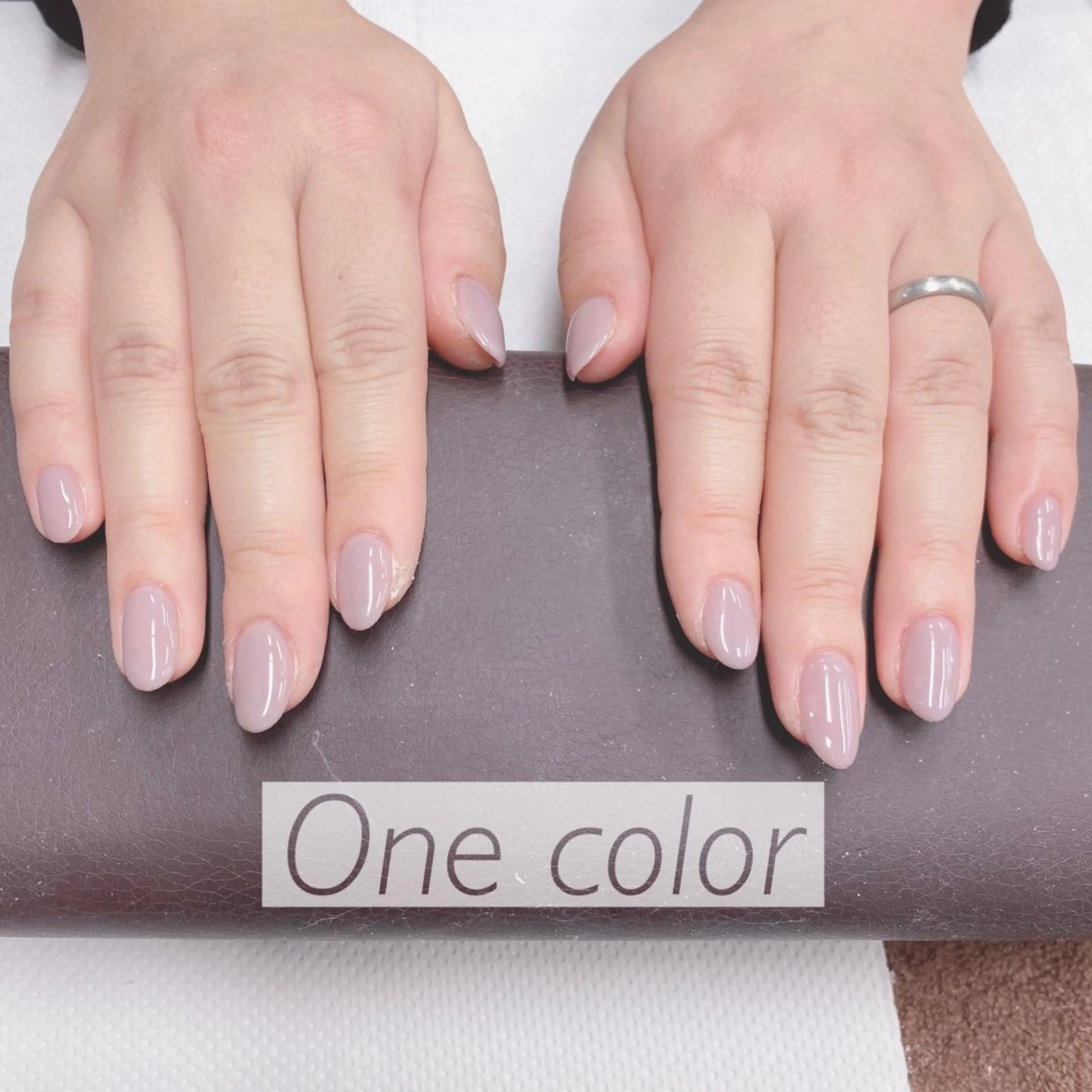 ネイル ワンカラーネイル ArisLy 千葉駅前店のネイルデザイン