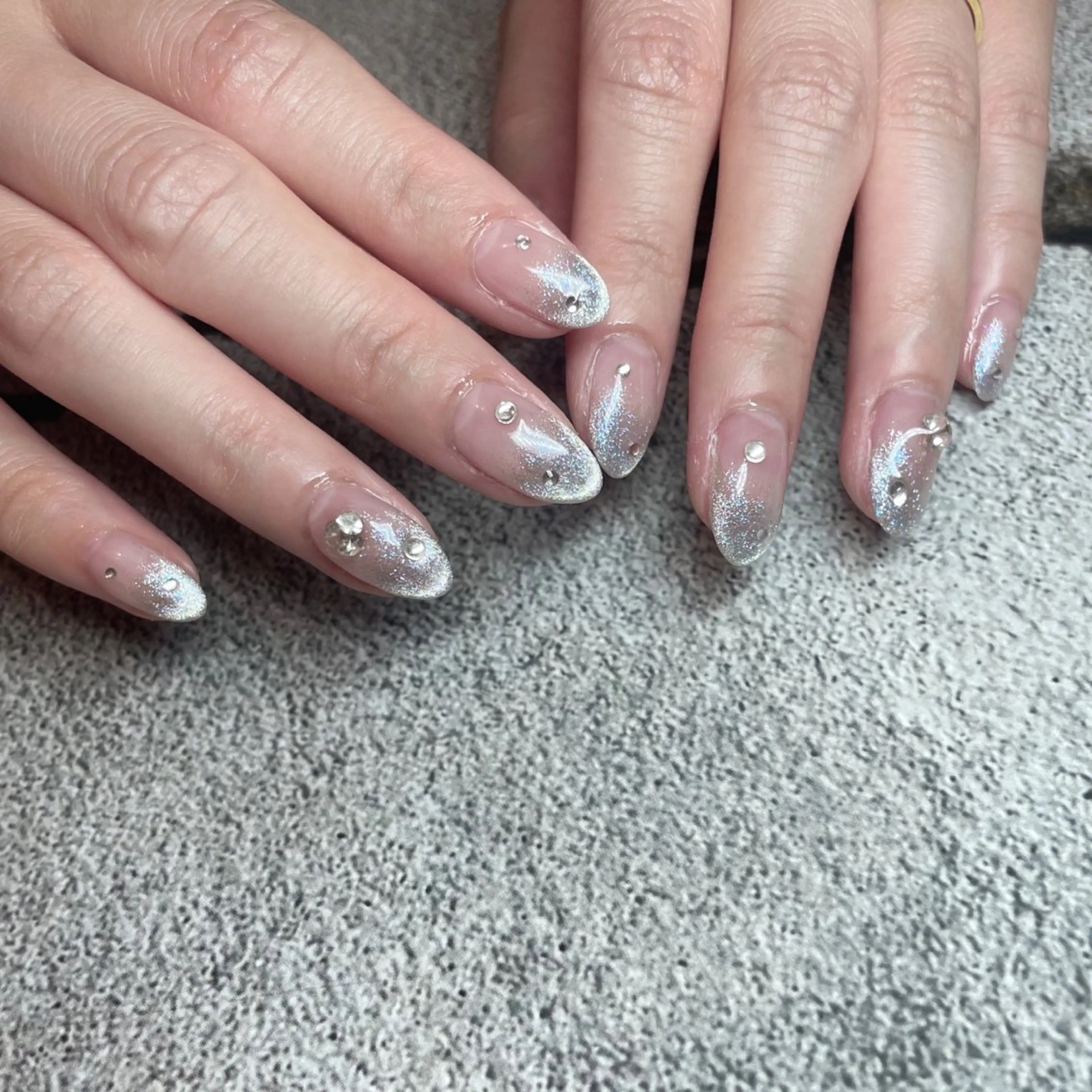 ネイル グラデーション マグネットネイル Classy: Mizukiのネイルデザイン