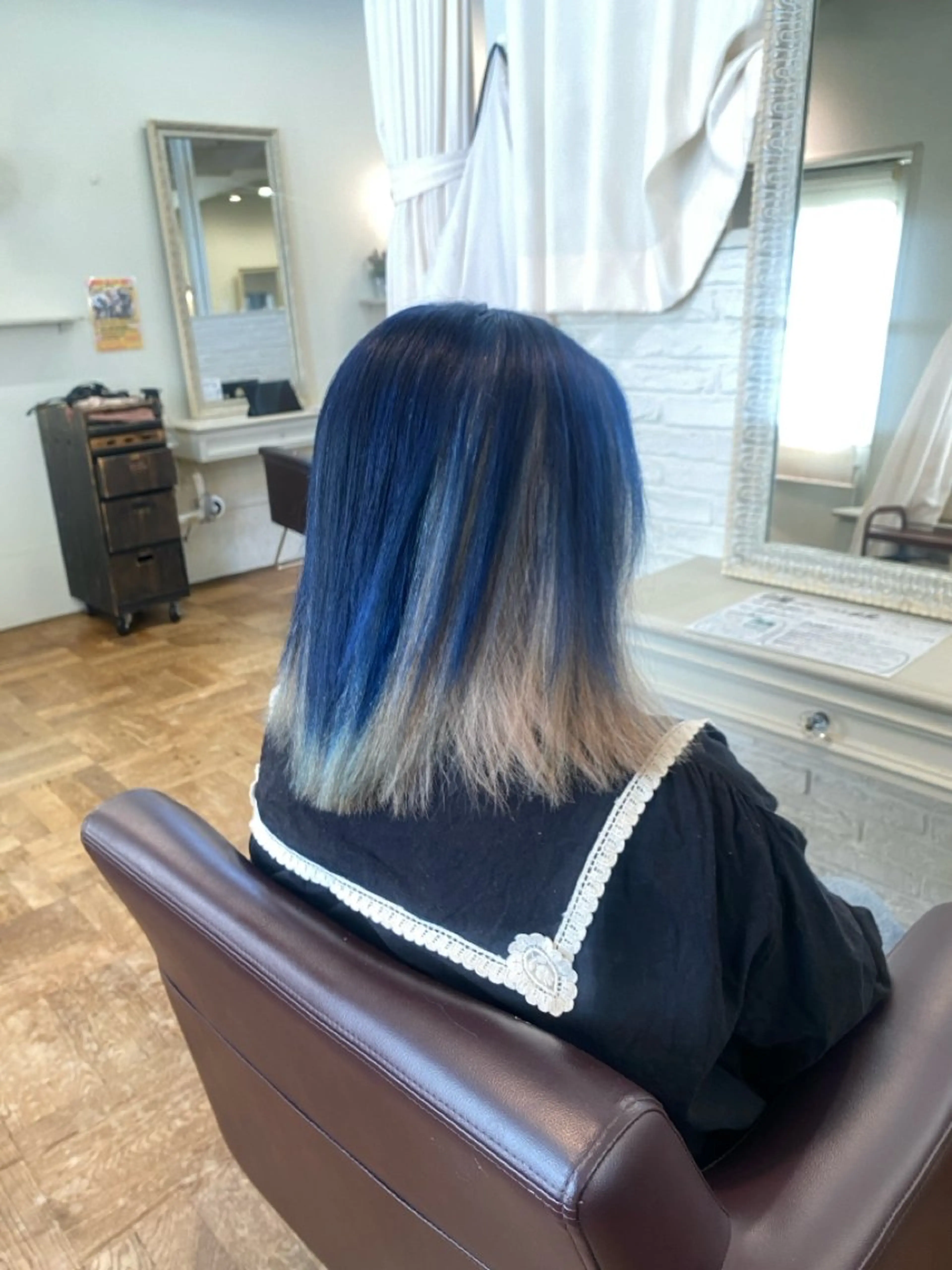 ミディアム ヘアカラー 【nui 茨木】 原田美紅のヘアスタイル