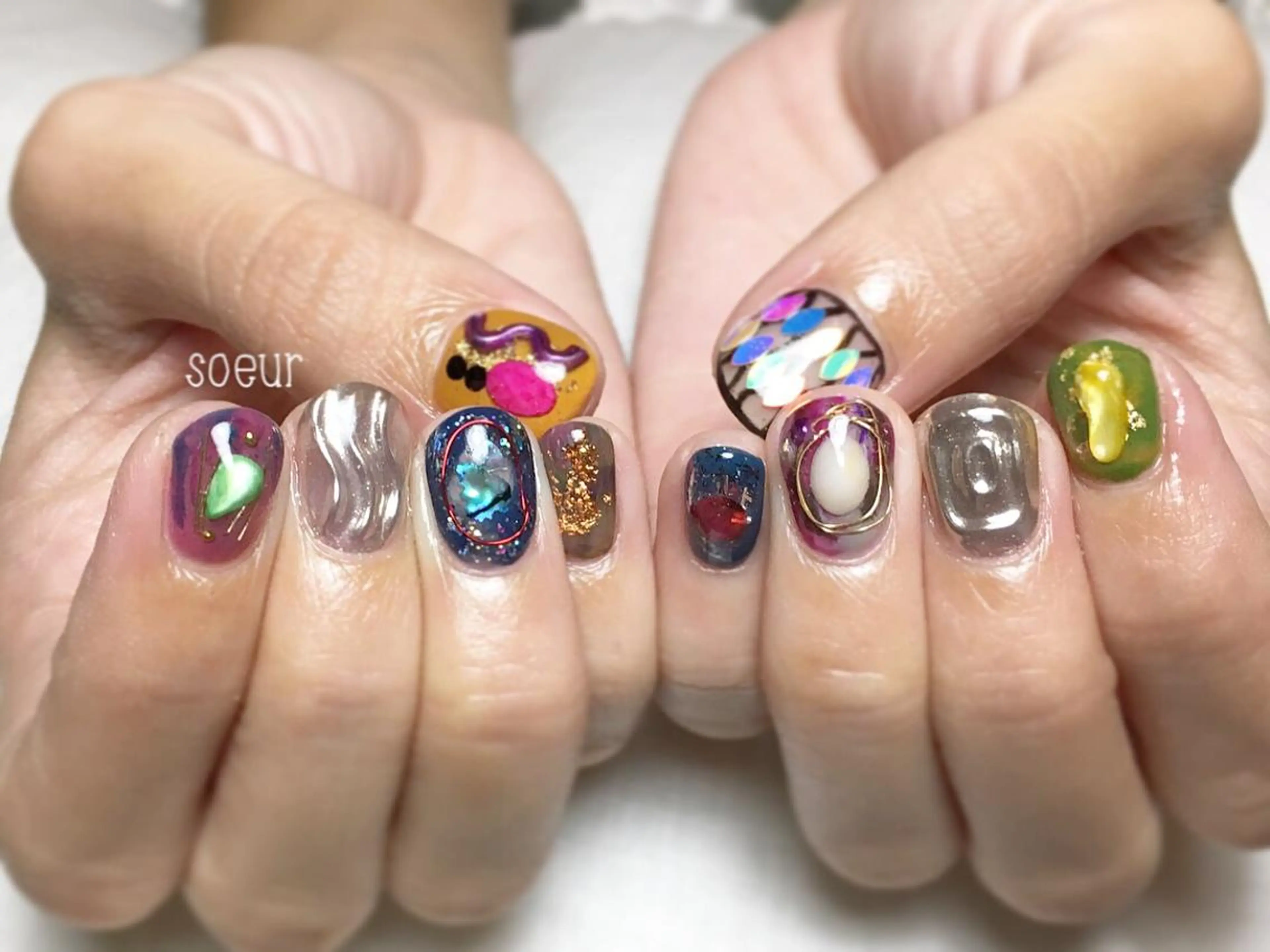 ネイル soeur_ 武蔵浦和のネイルデザイン