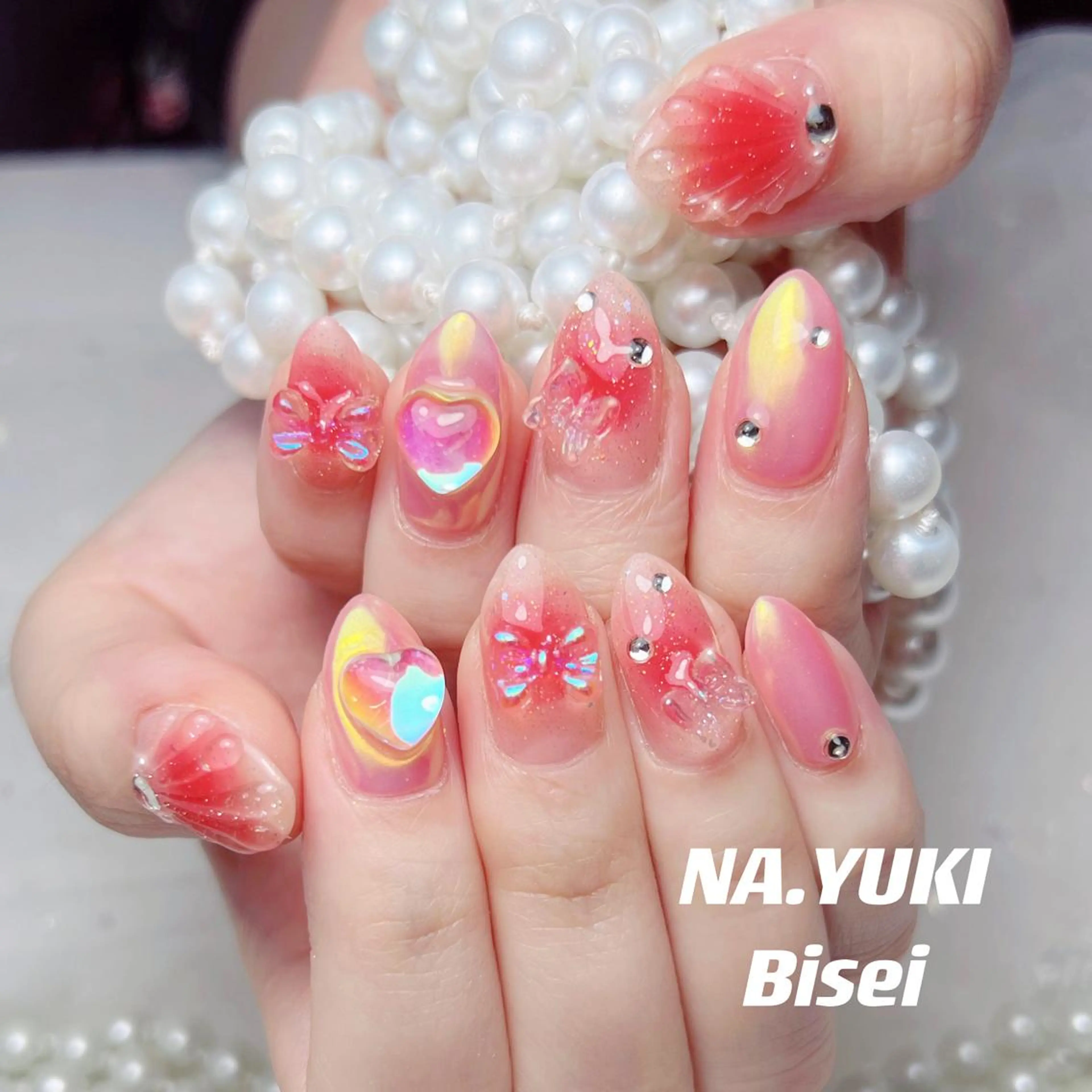 ネイル アートネイル ハンドネイル ハンドケア ナユキNA.YUKI 池袋店のネイルデザイン