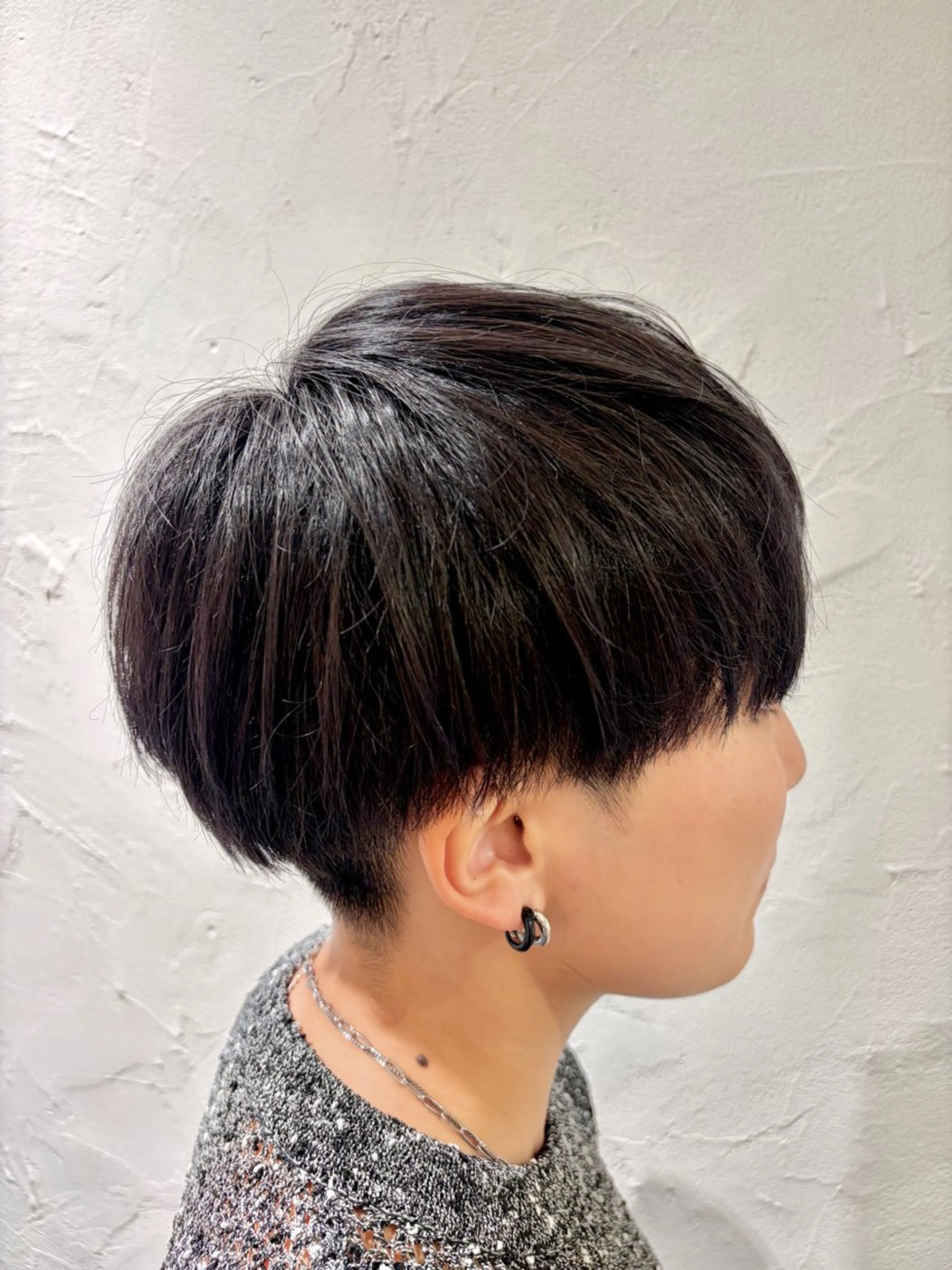 ショート カラー ブリーチ カット ヘアカラー トリートメント 美容室stadium 横田ジュンコのヘアスタイル