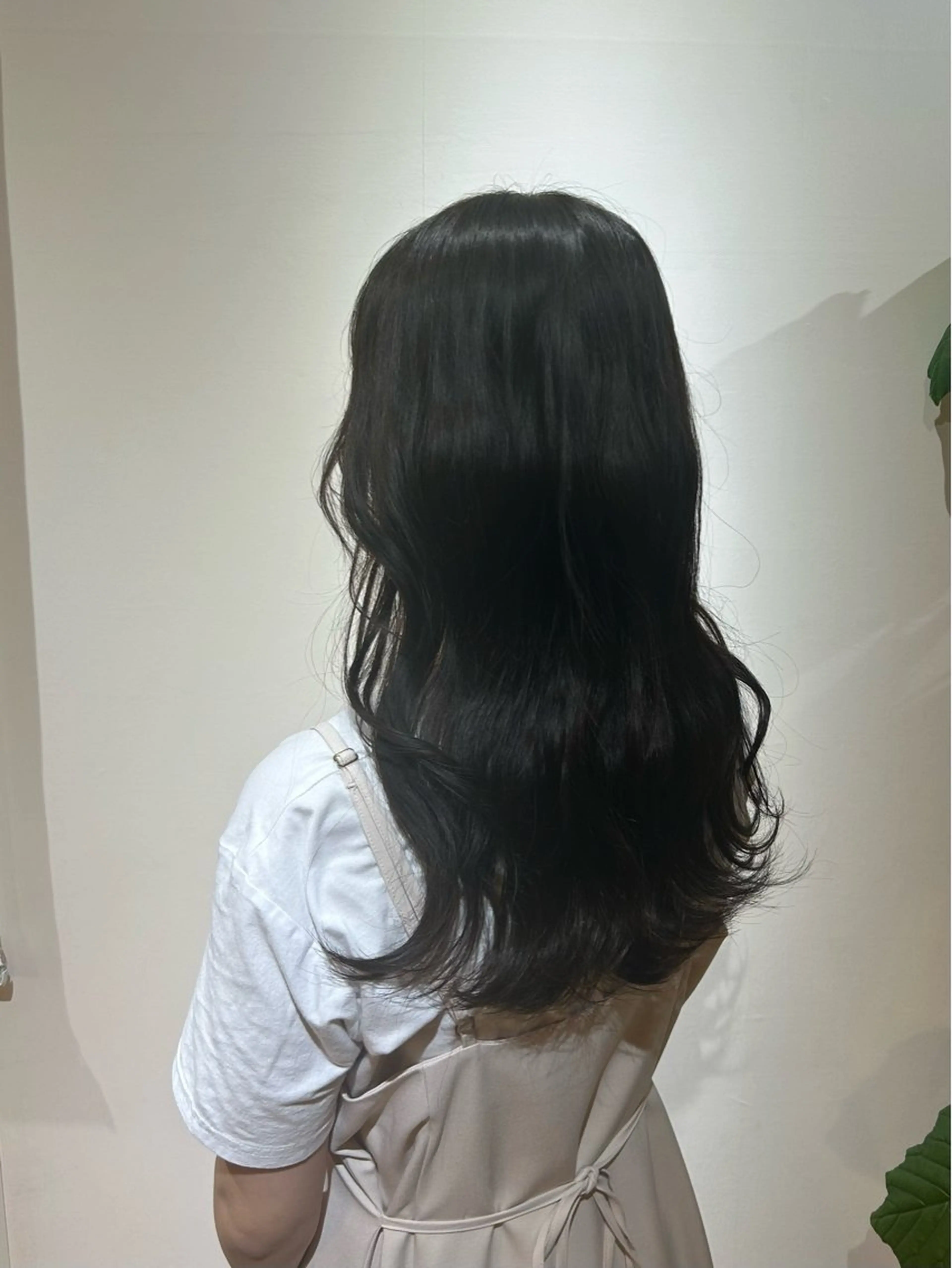 ロング 韓国風ヘア トリートメント ·.⟡ 福田 彩乃 透明感カラー🪄🩵のヘアスタイル