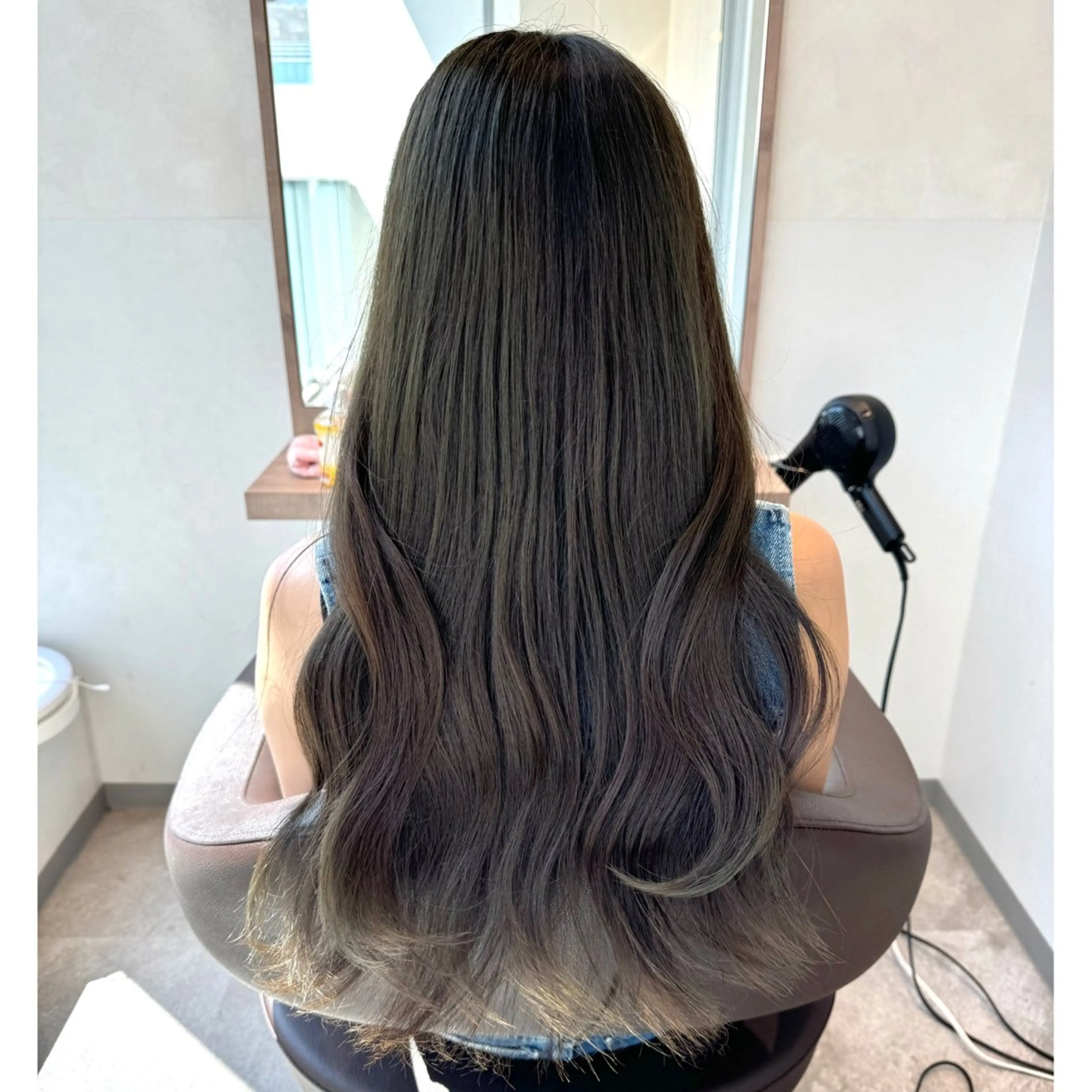 ロング ヘアカラー 森 隆秀/韓国ヘアのヘアスタイル