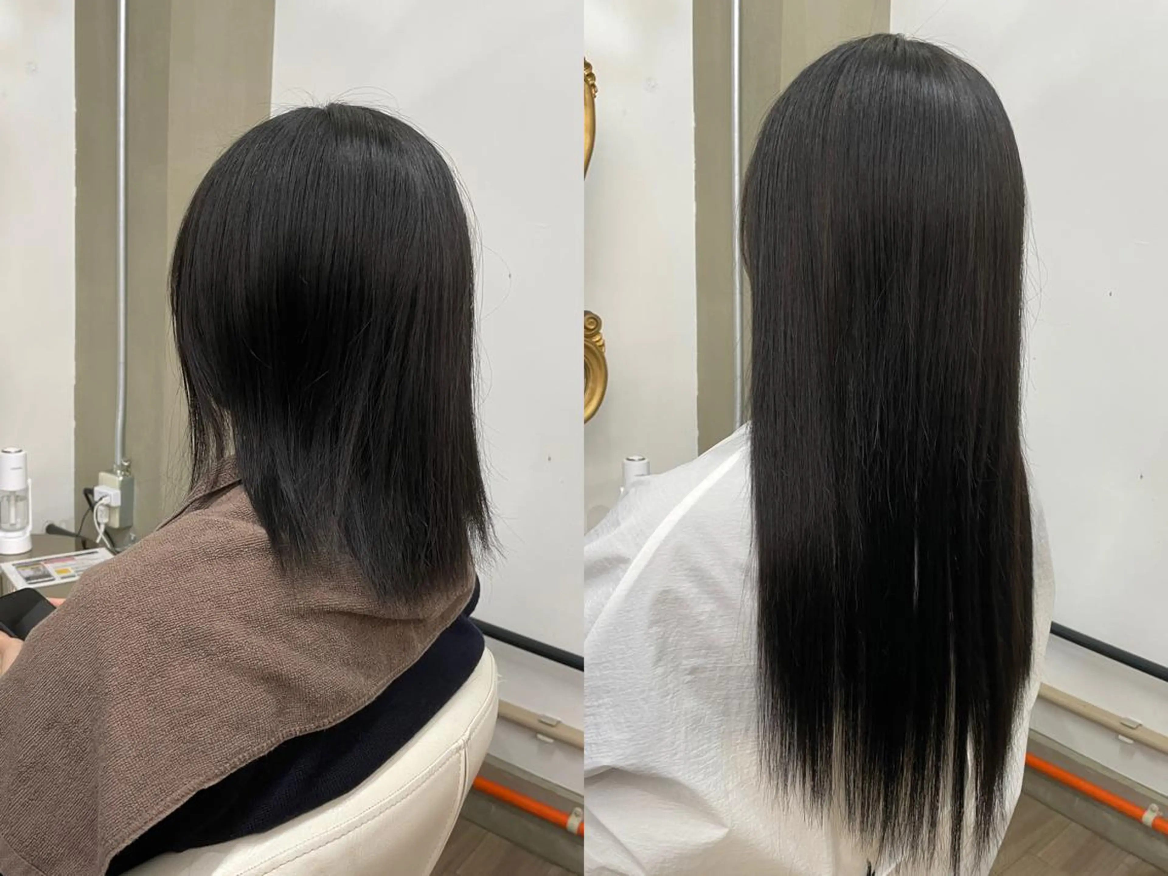 ミディアム プルエクステ界隈 ハイトーン/カツオ✨のヘアスタイル