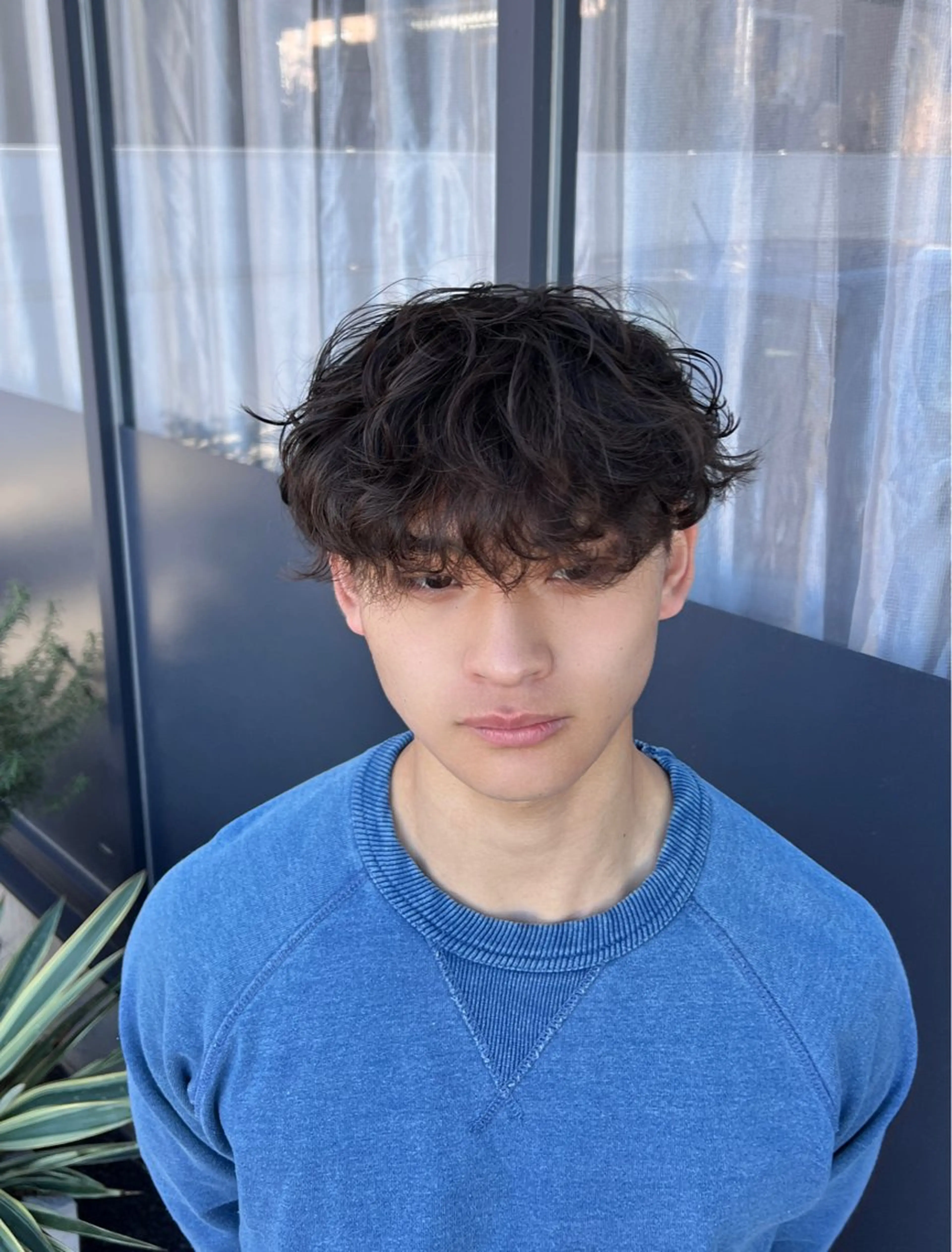 パーマ メンズ 志田 ほん/ メンズパーマのヘアスタイル