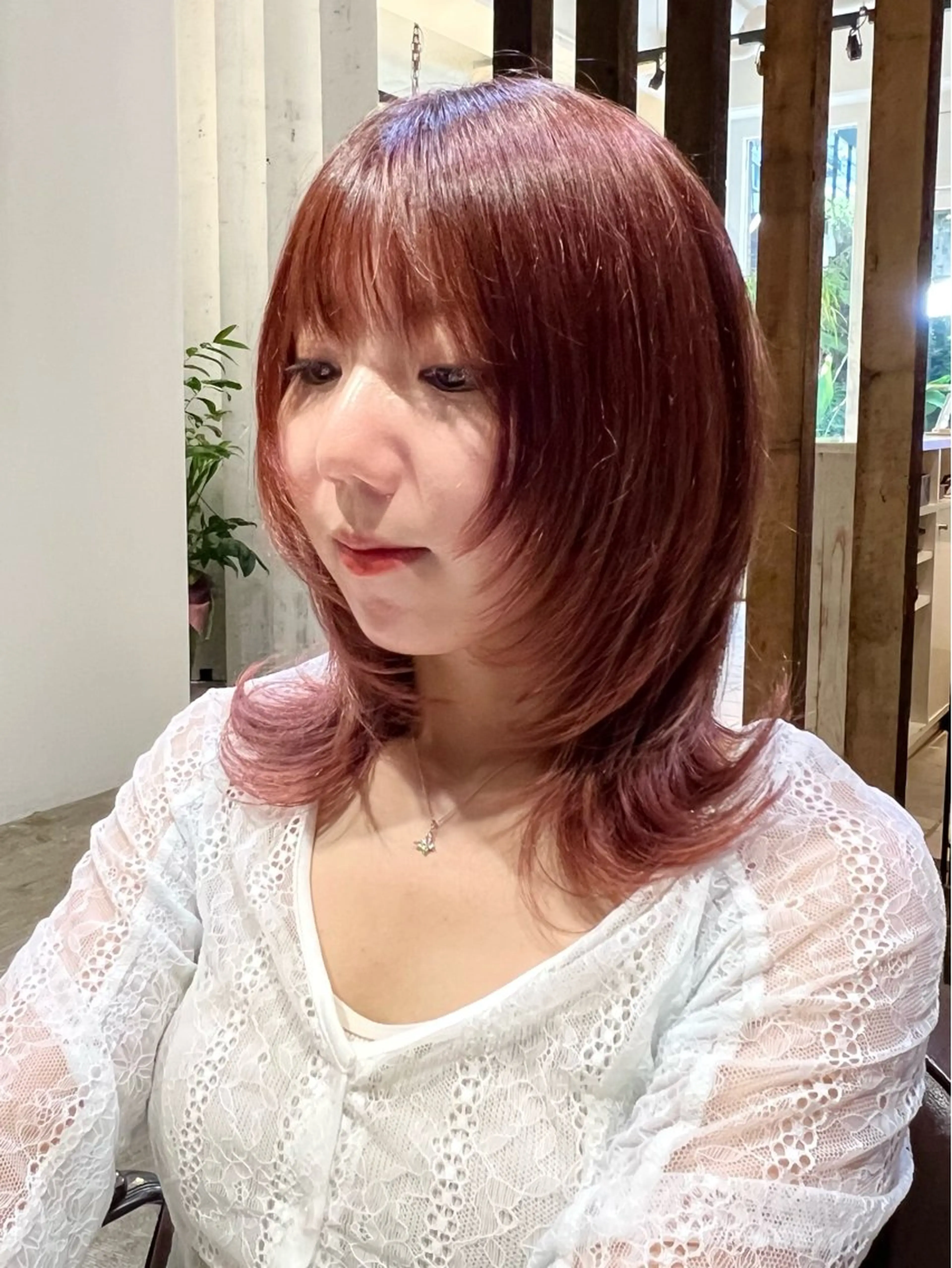 ミディアム カット ヘアカラー トリートメント 🐺ウルフカット特化 🐺/今川尚睦のヘアスタイル