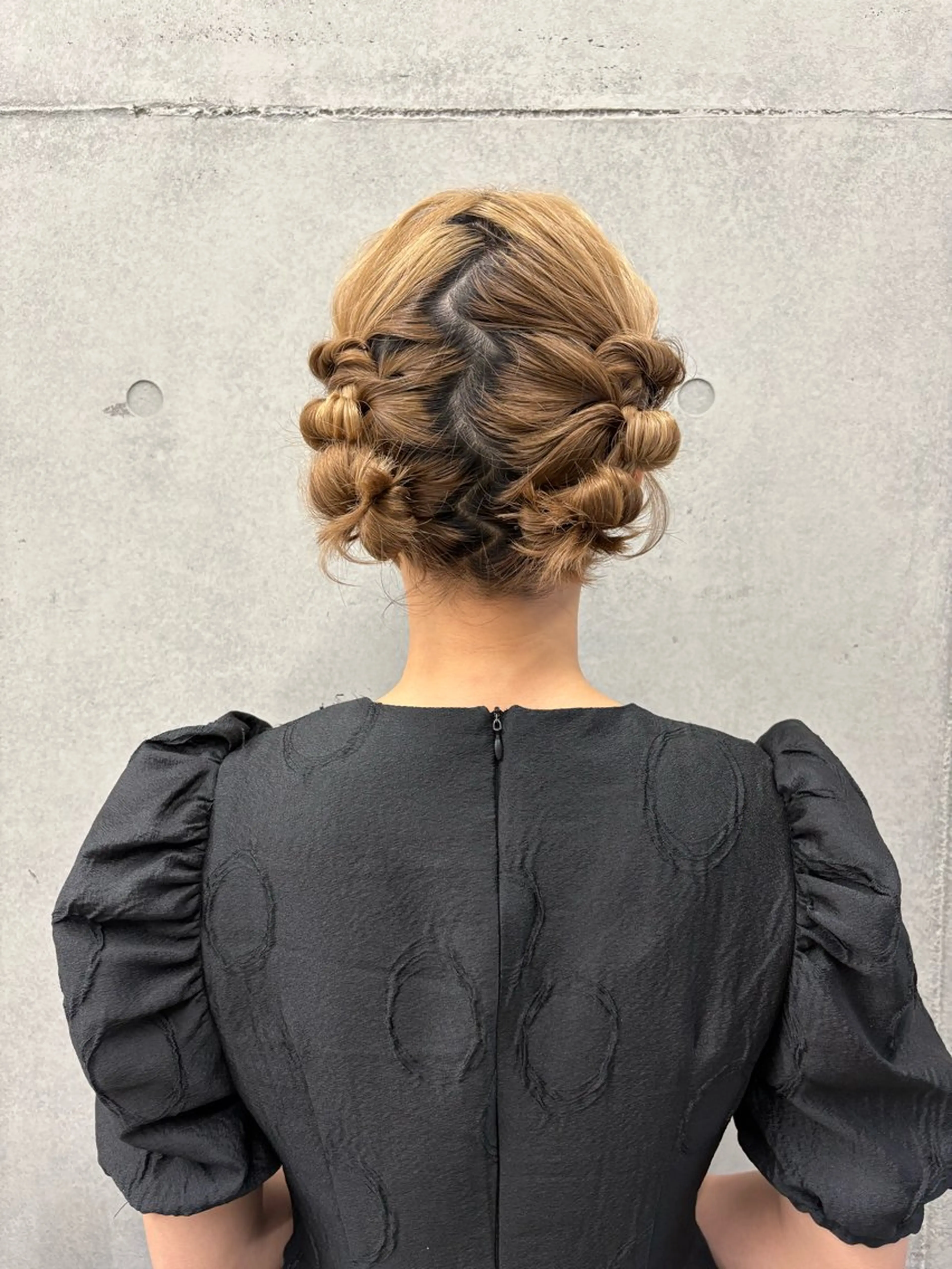 ショート ヘアアレンジ ボブ ヘアセット 暖色/ブラウン/ 透明感/ゆうかのヘアスタイル