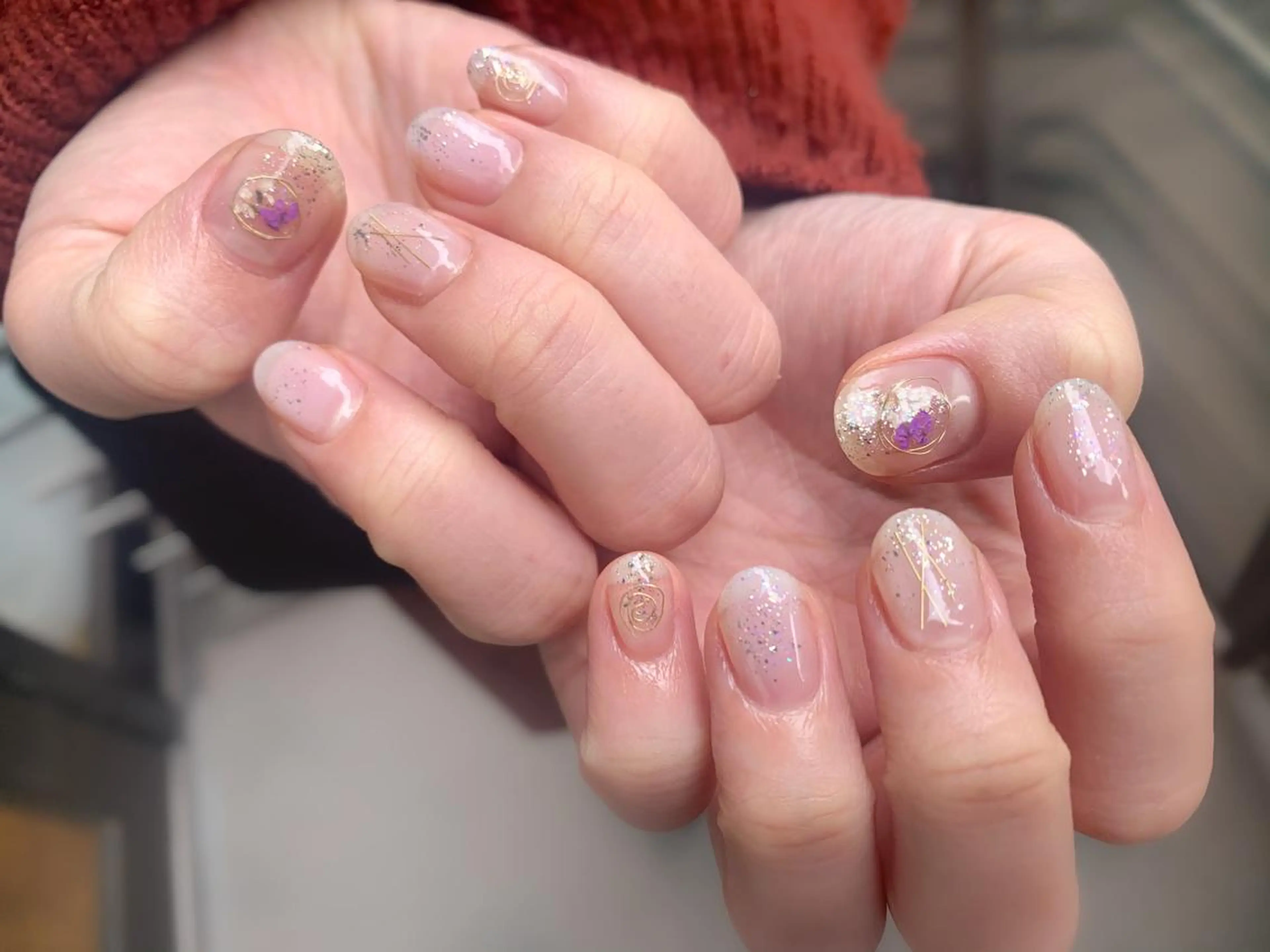 ネイル クリアネイル nail＊ runa🌻のネイルデザイン
