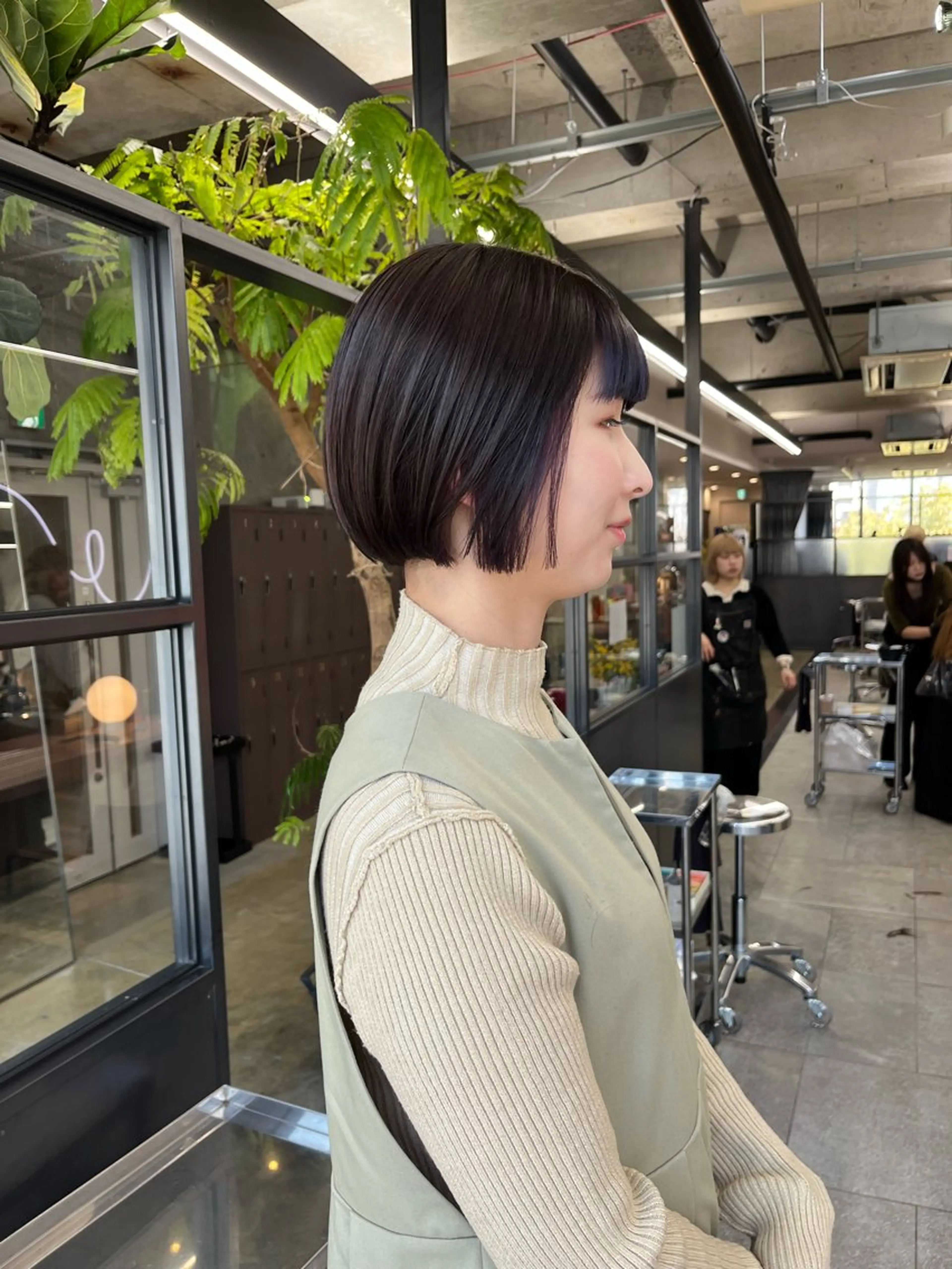 ミディアム カラー カット ヘアカラー 小木曽智美 /ボブ/ショートのヘアスタイル