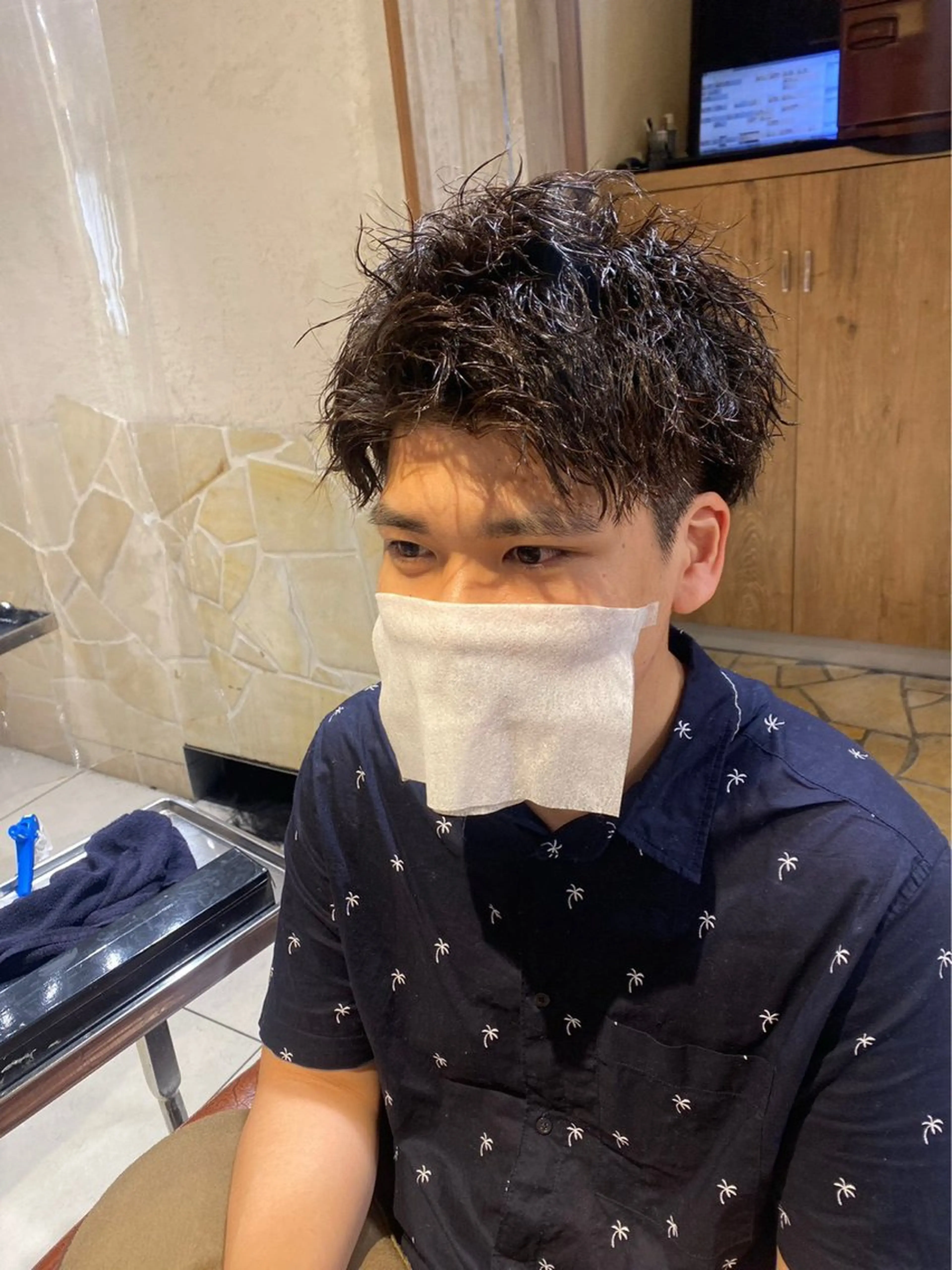 パーマ メンズ メンズモデル募集中✨ 永野大樹のヘアスタイル