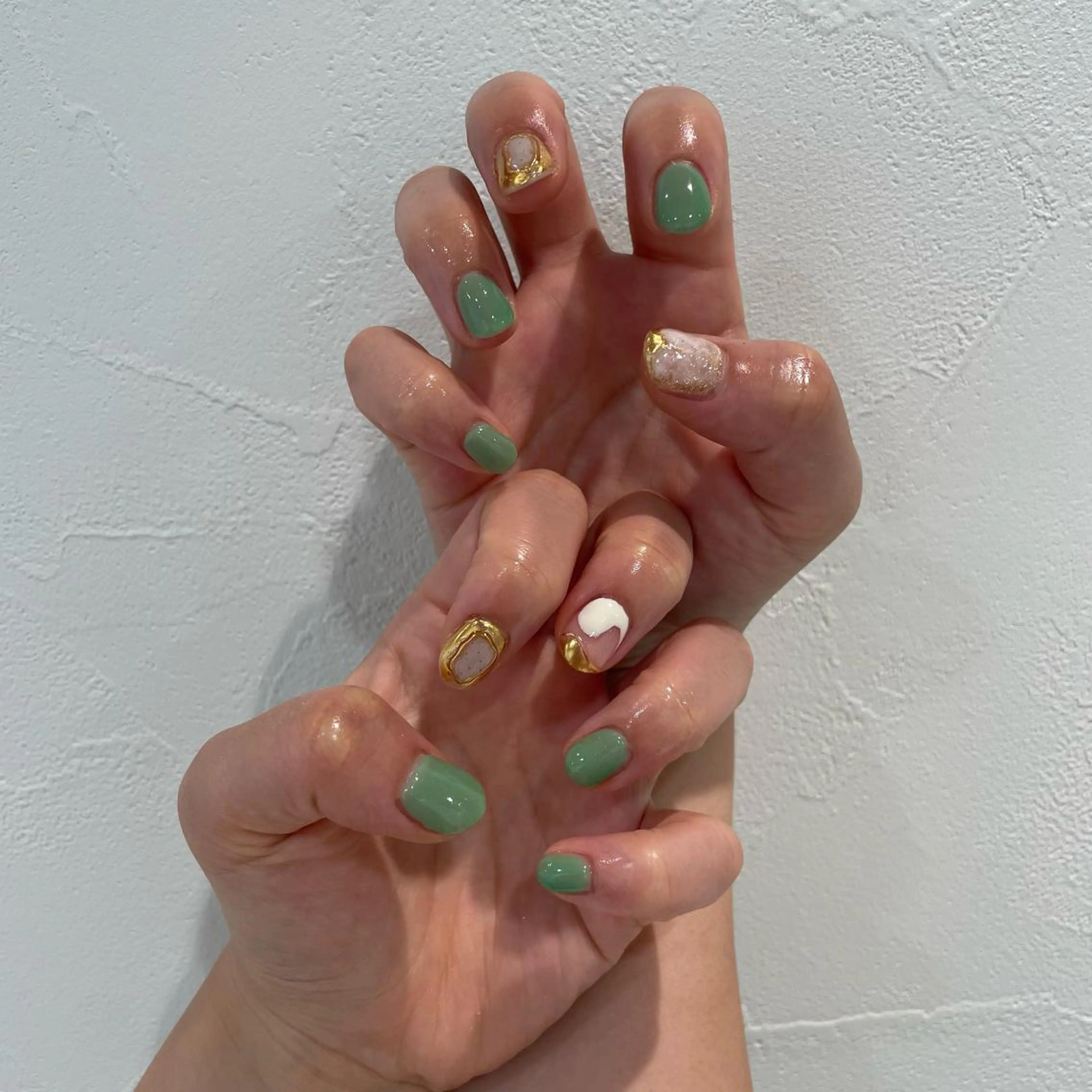 ネイル 束感まつ毛/ネイル/ LED♥KIRARAのマツエク・マツパデザイン