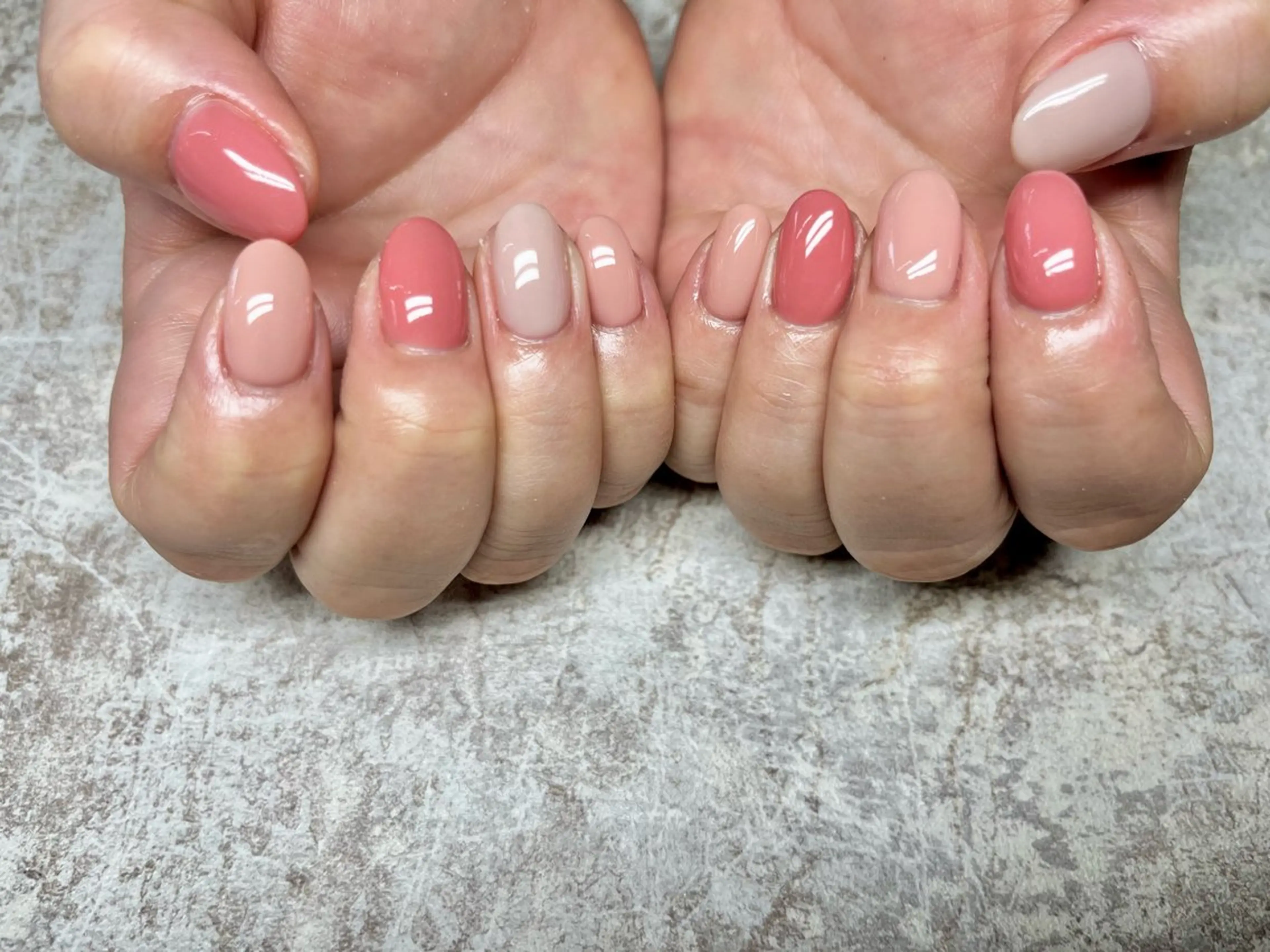 ネイル ワンカラーネイル joieange嶋田 心斎橋店Nail🦋のネイルデザイン