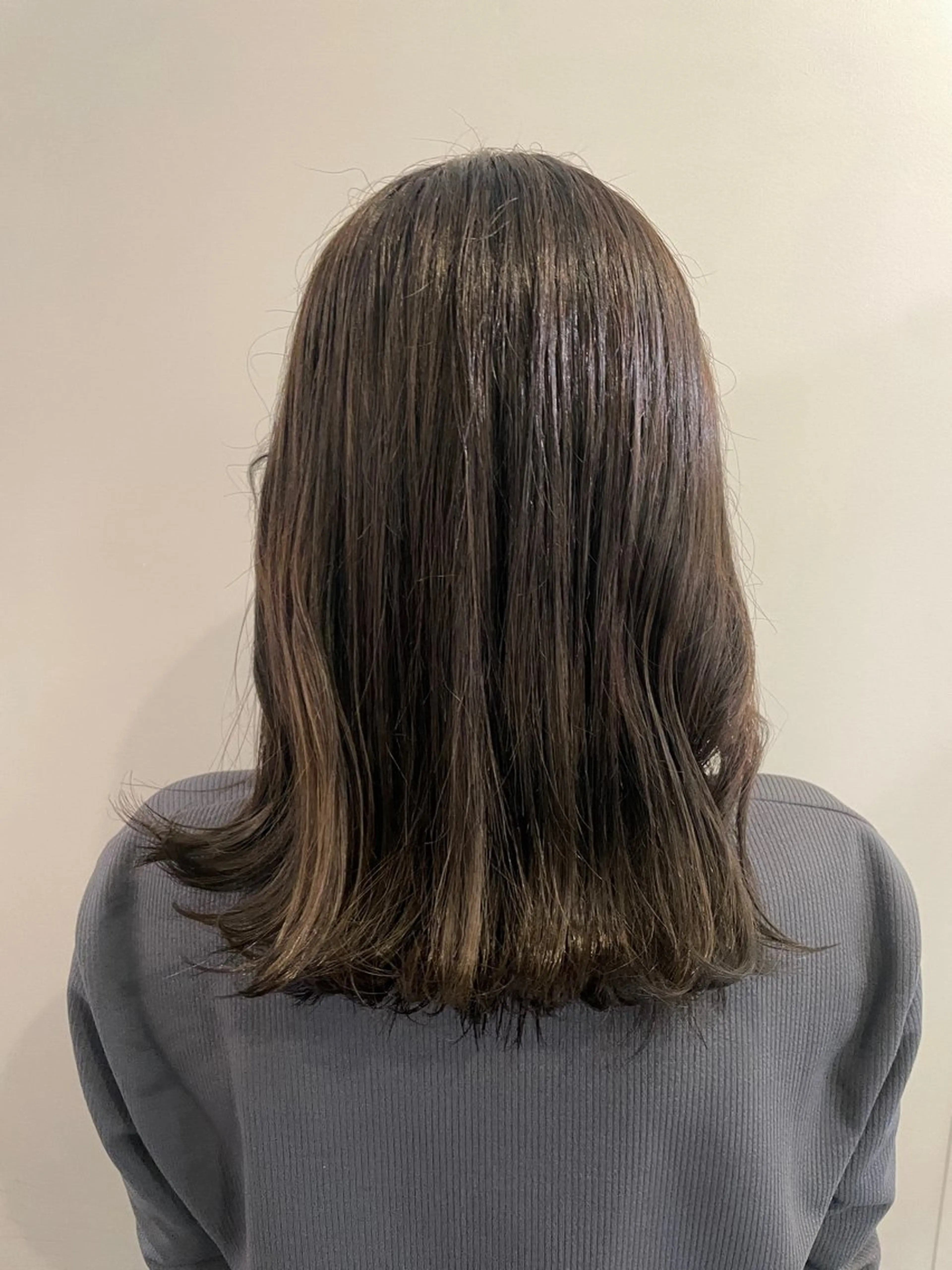 ミディアム 韓国レイヤー/透明感 カラー/Harukiのヘアスタイル