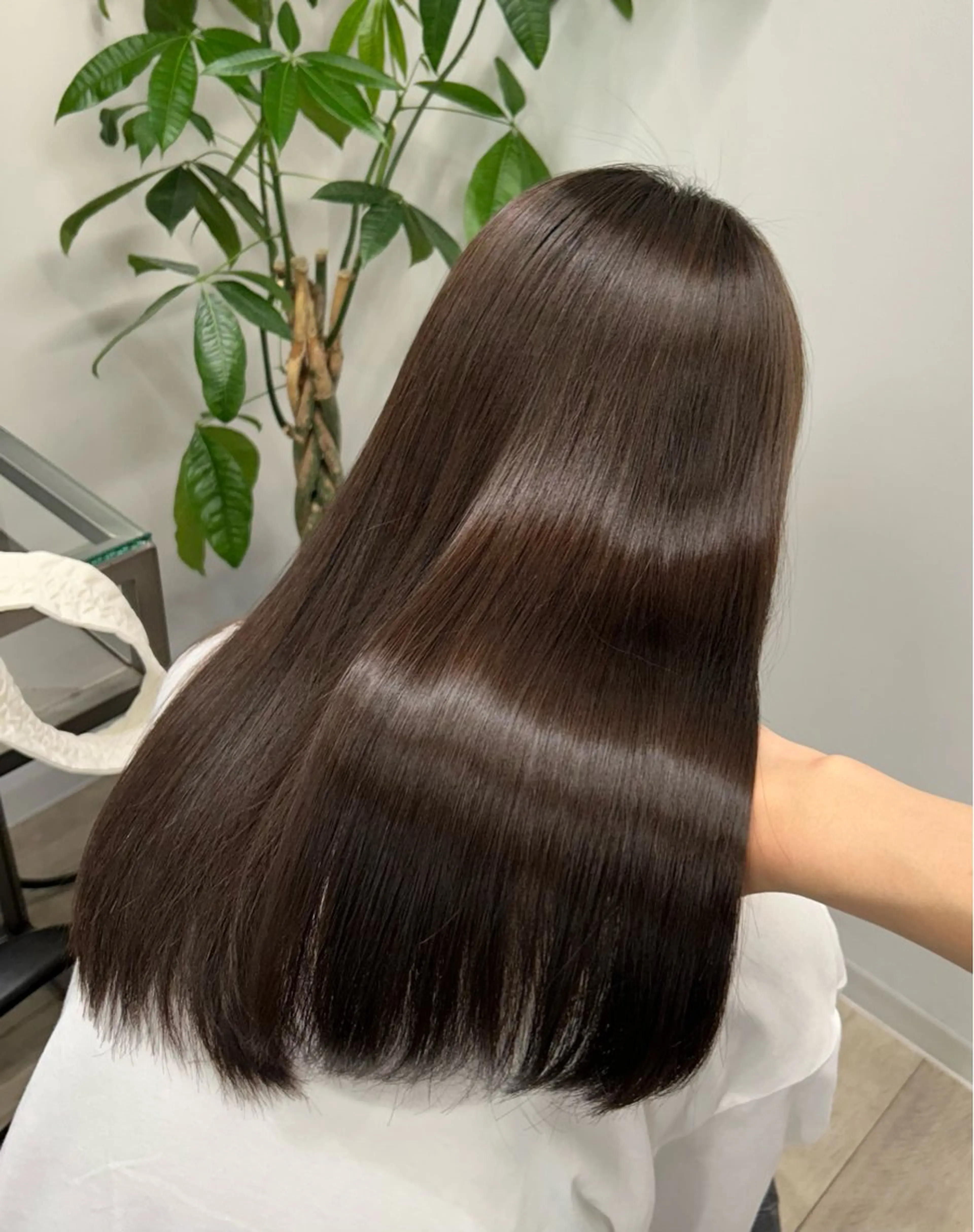 セミロング カラー 髪質改善 ヘアカラー トリートメント FUKA／ 神戸艶髪🎀のヘアスタイル