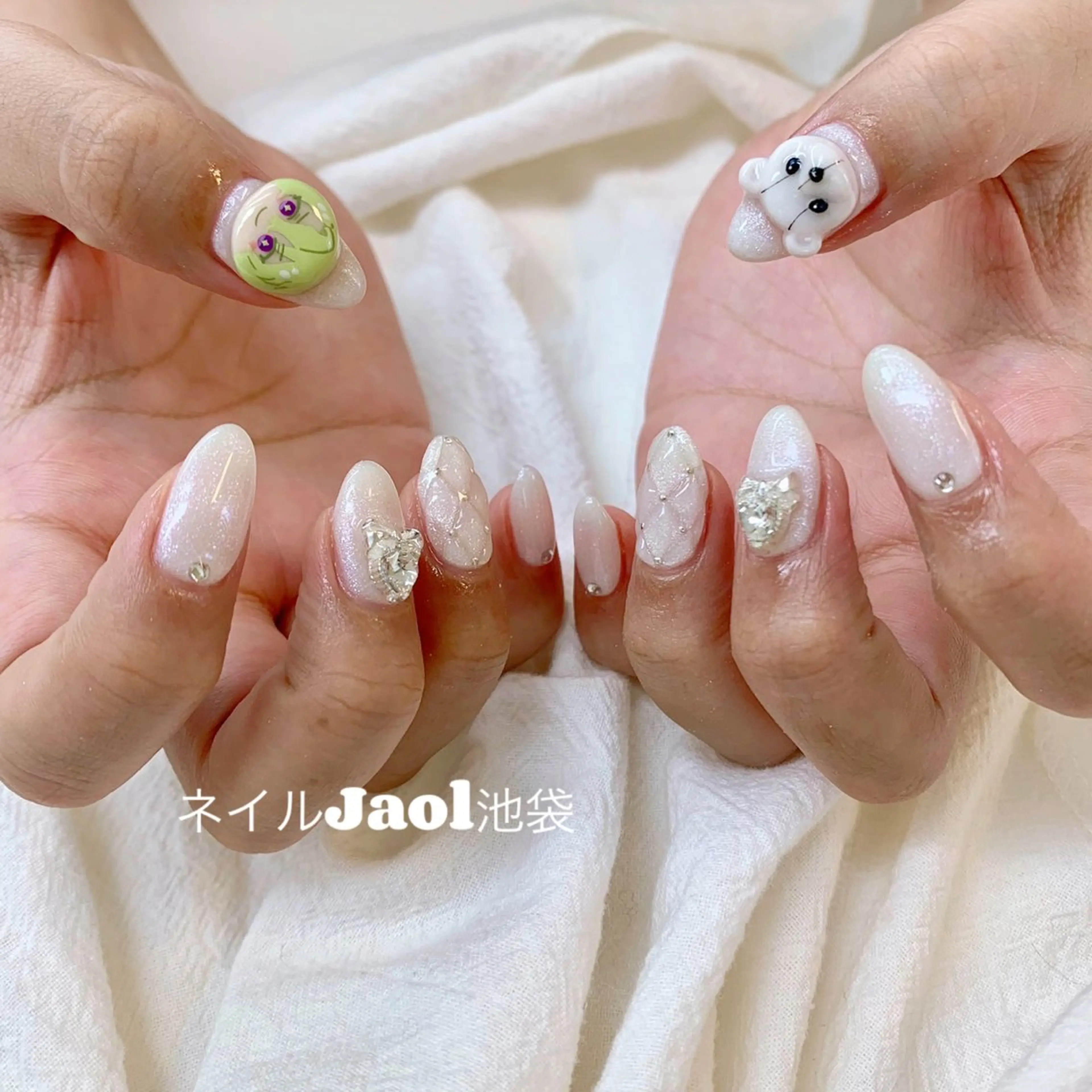 ミディアム ネイルJaol 池袋のネイルデザイン