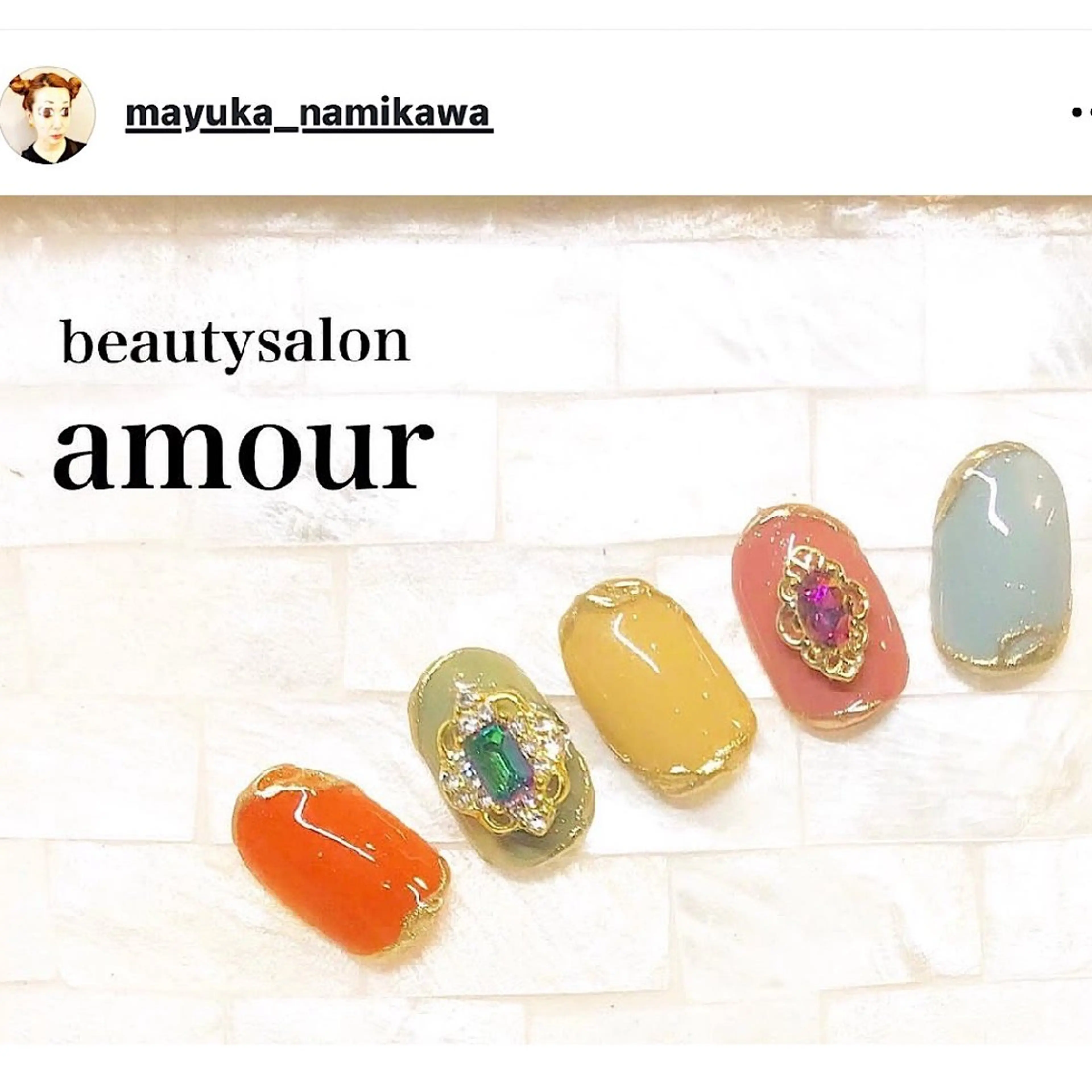 ネイル amour 川崎店のネイルデザイン