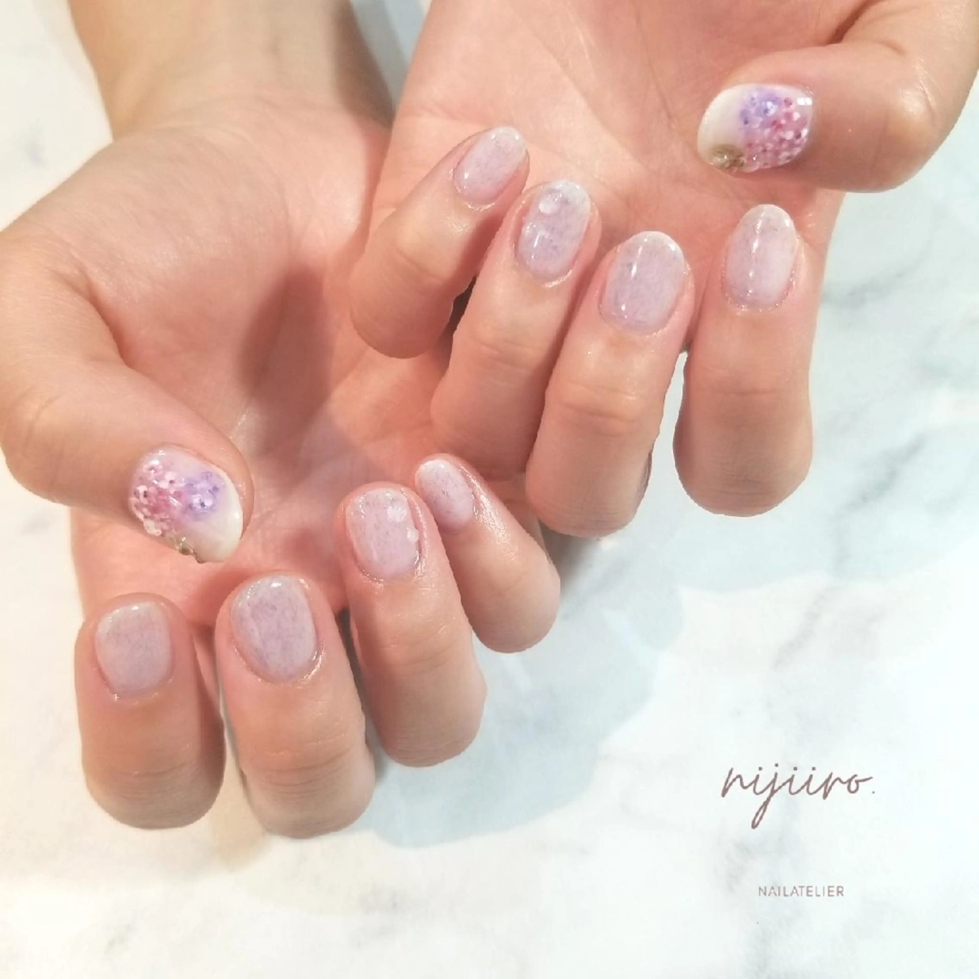 ネイル ハンドネイル nijiiro🌈 サトウのネイルデザイン