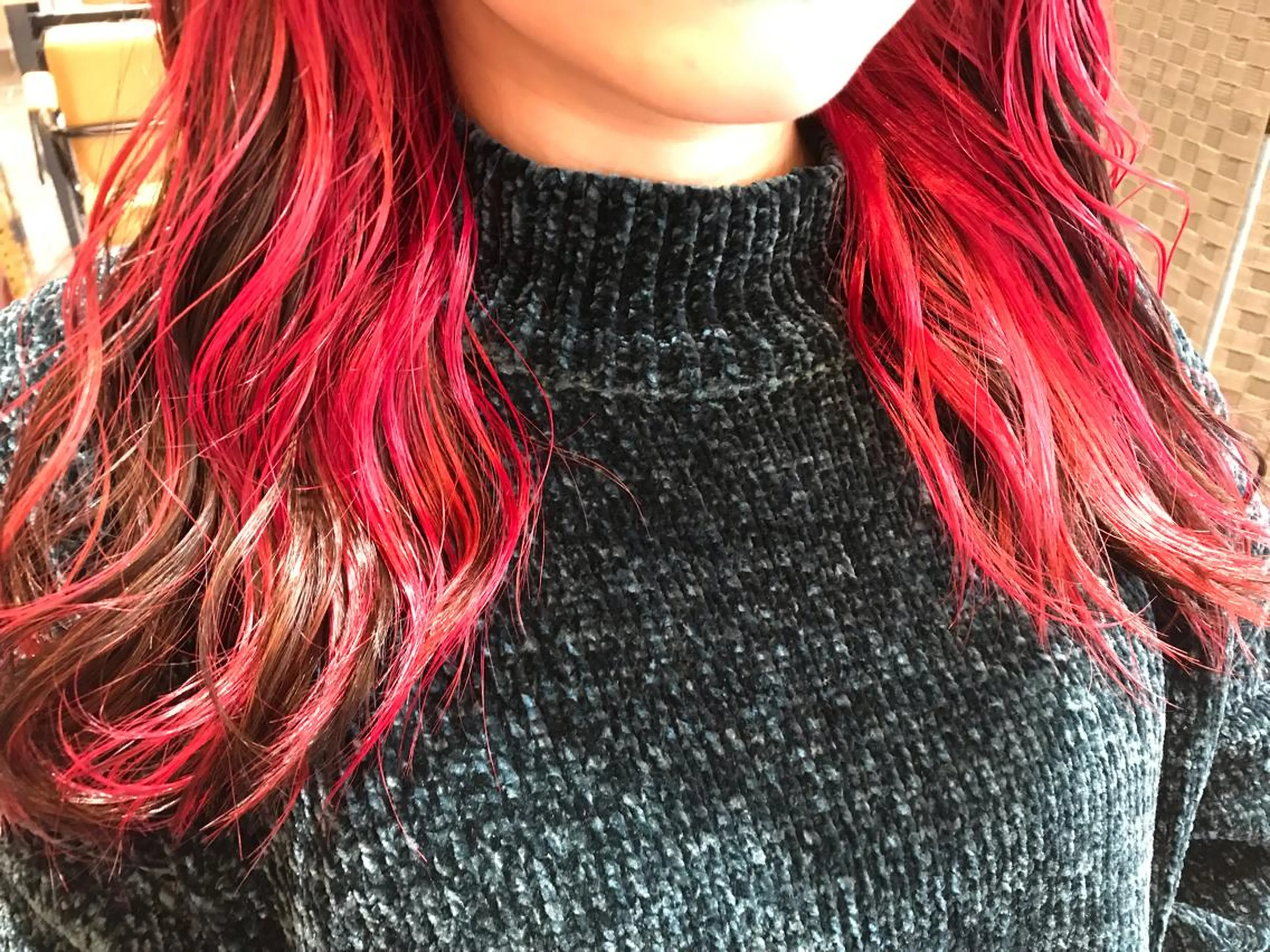 ロング カラー ヘアアレンジ Gain池下 レディースのヘアスタイル