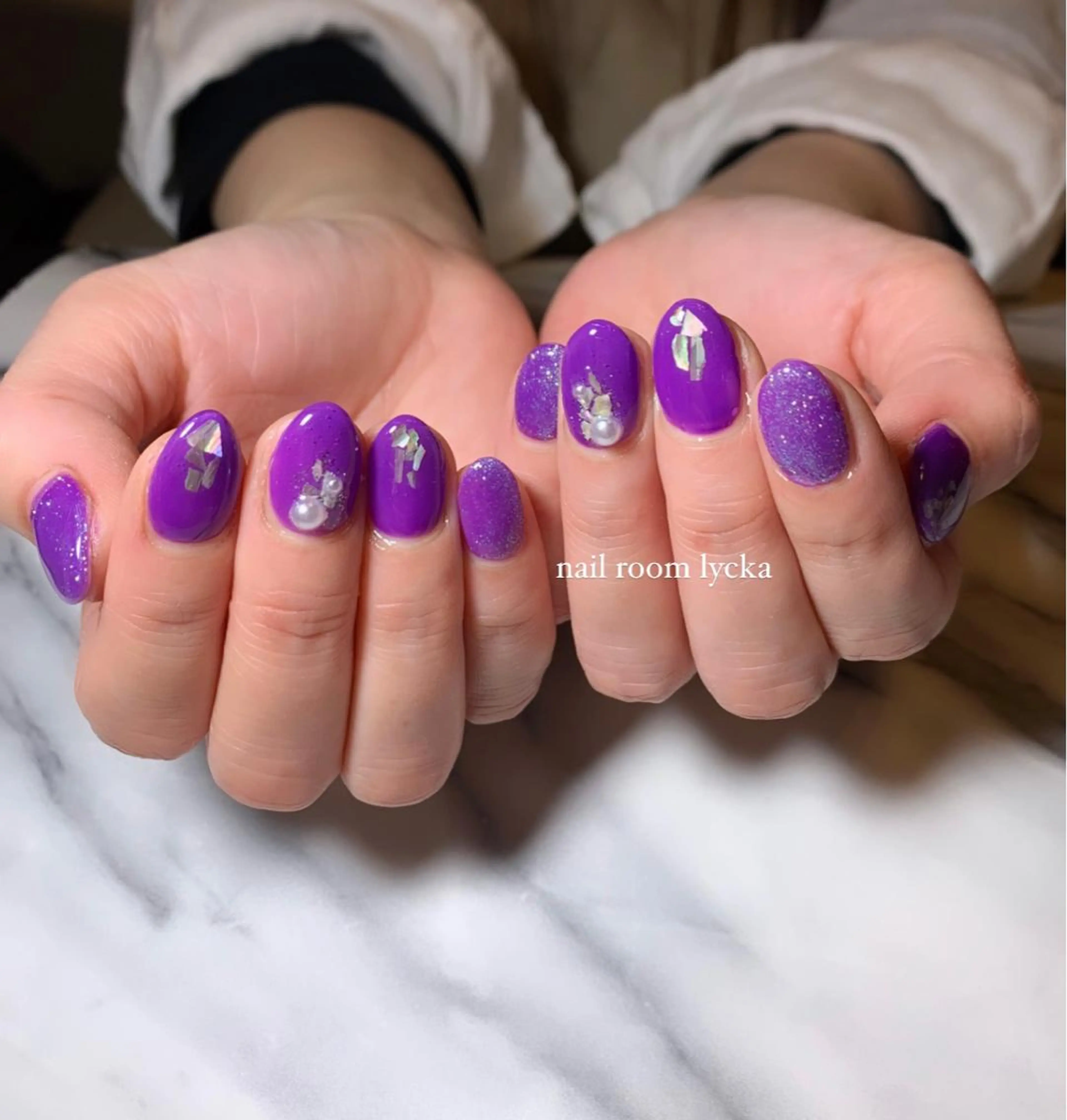 ネイル ﾈｲﾙﾙｰﾑﾘｯｶ 𝐦𝐚𝐲𝐮のネイルデザイン