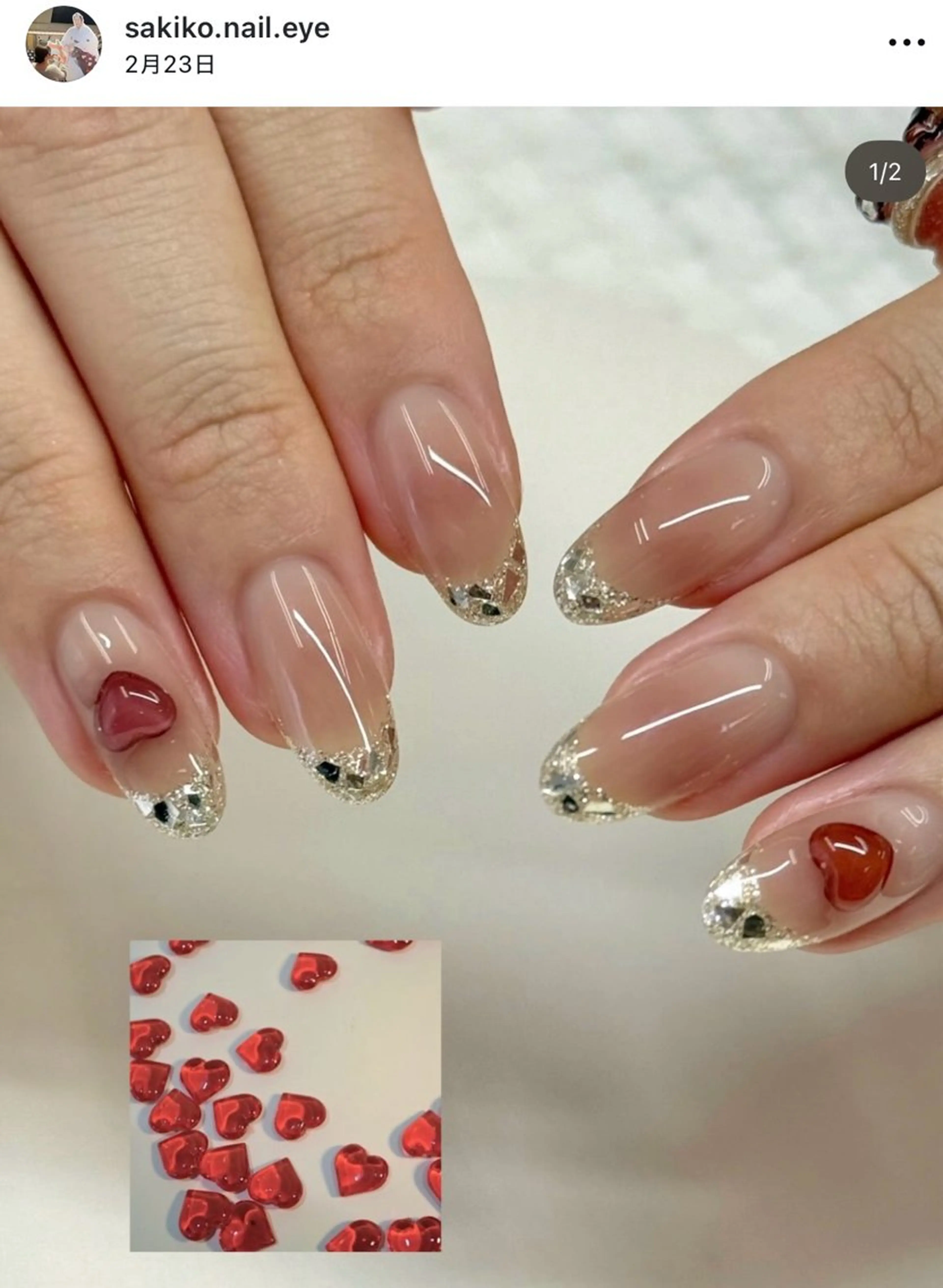ネイル ハンドネイル クリハラ サキコのネイルデザイン