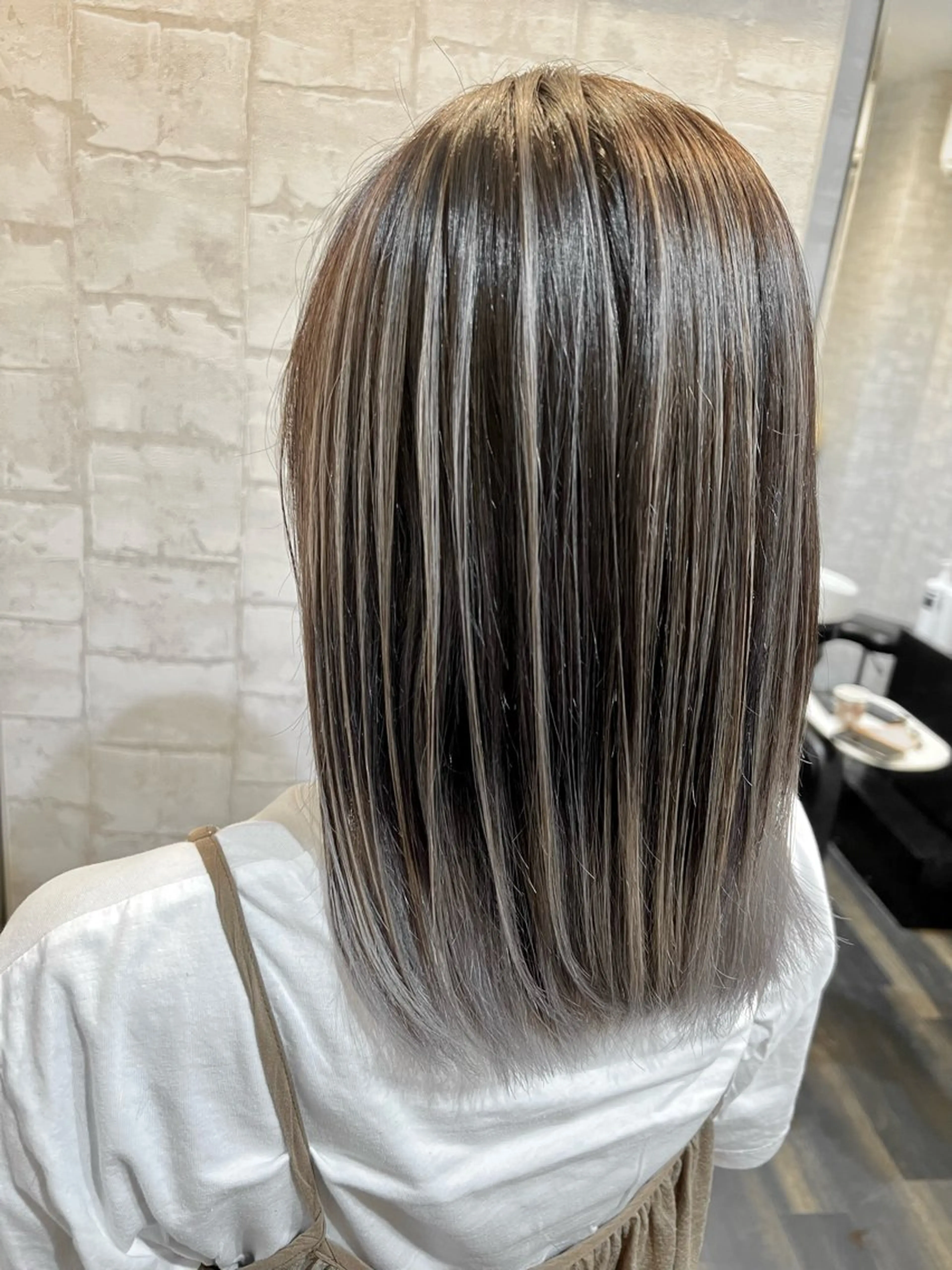 カラー 原田 英希のヘアスタイル