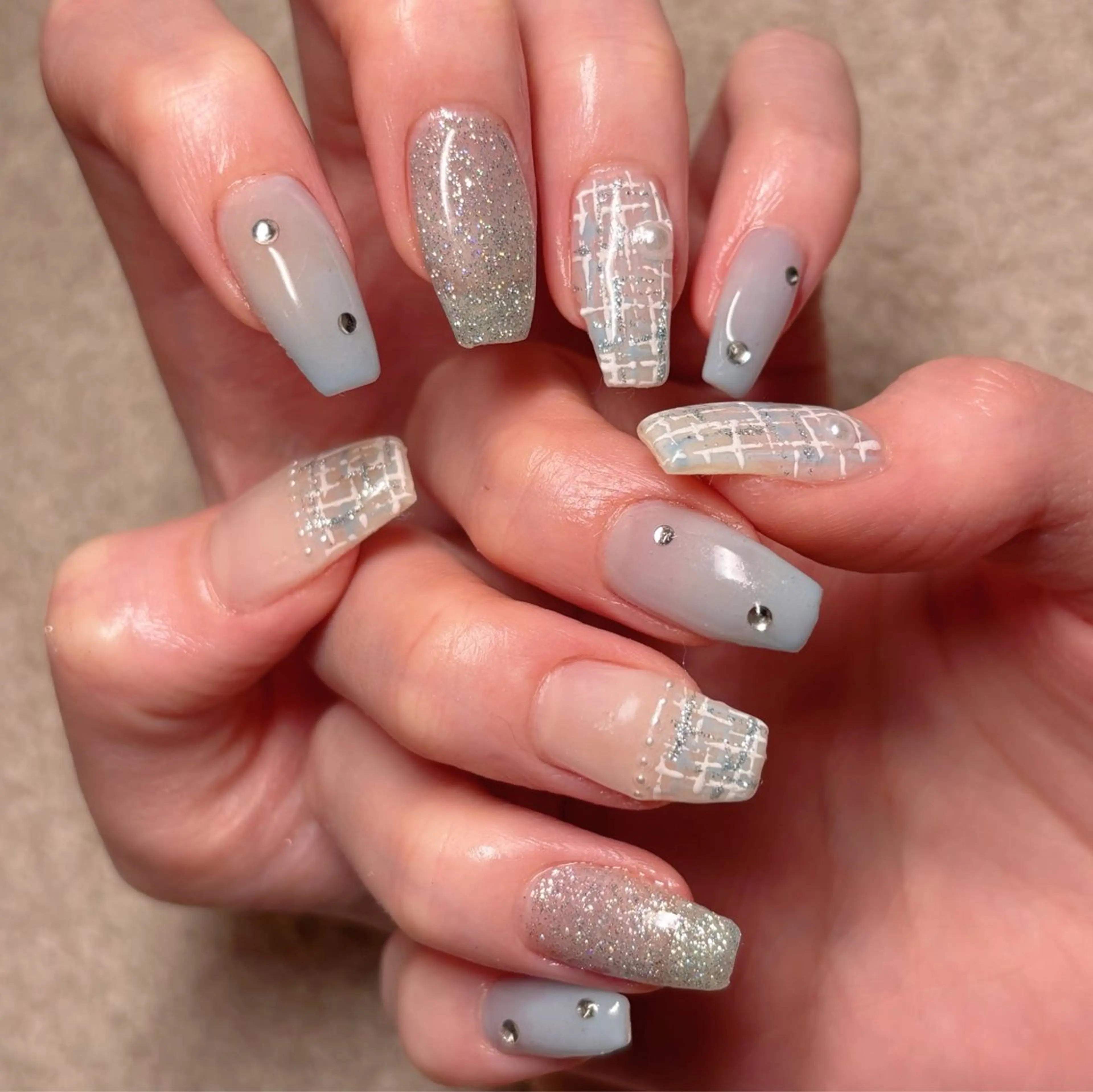 ネイル ハンドネイル 【カメレオン】 上村 祥子のその他イメージ