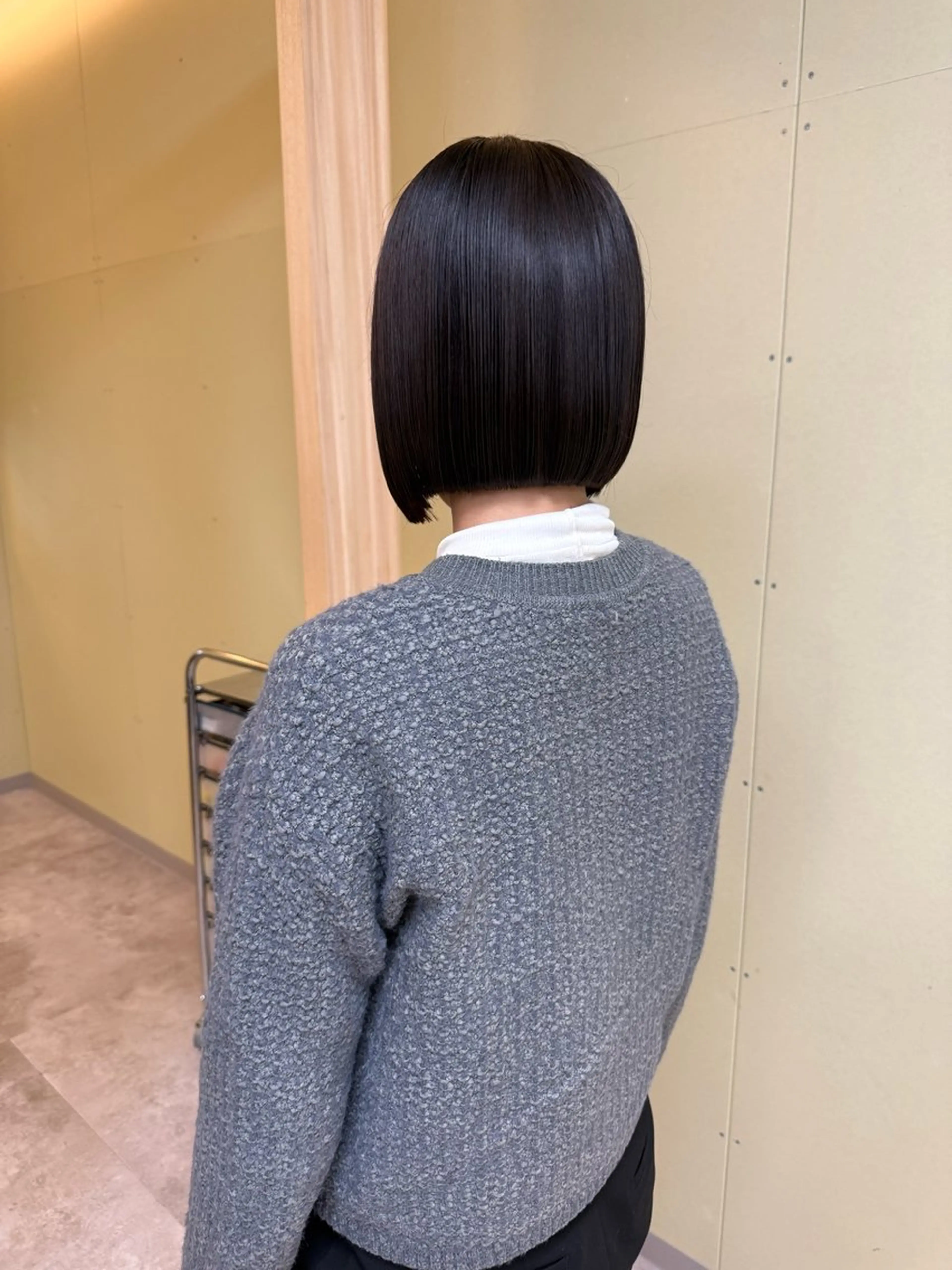 ショート カラー カット ヘアカラー トリートメント 伶風/ボブ/ ハッシュカットのヘアスタイル