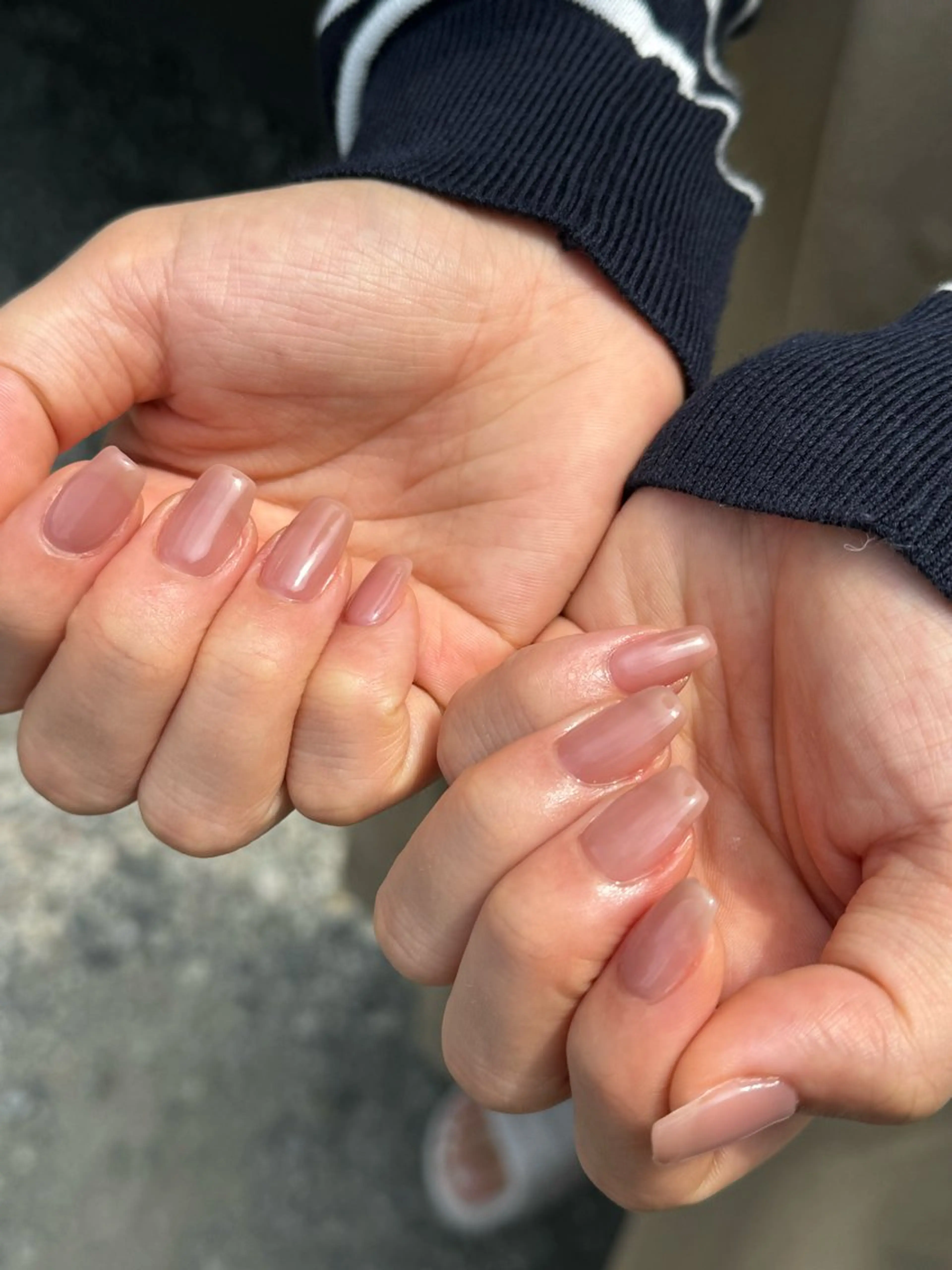 ネイル フットネイル マグネットネイル ミラーネイル ニュアンスネイル ワンカラーネイル jeu nail.のネイルデザイン