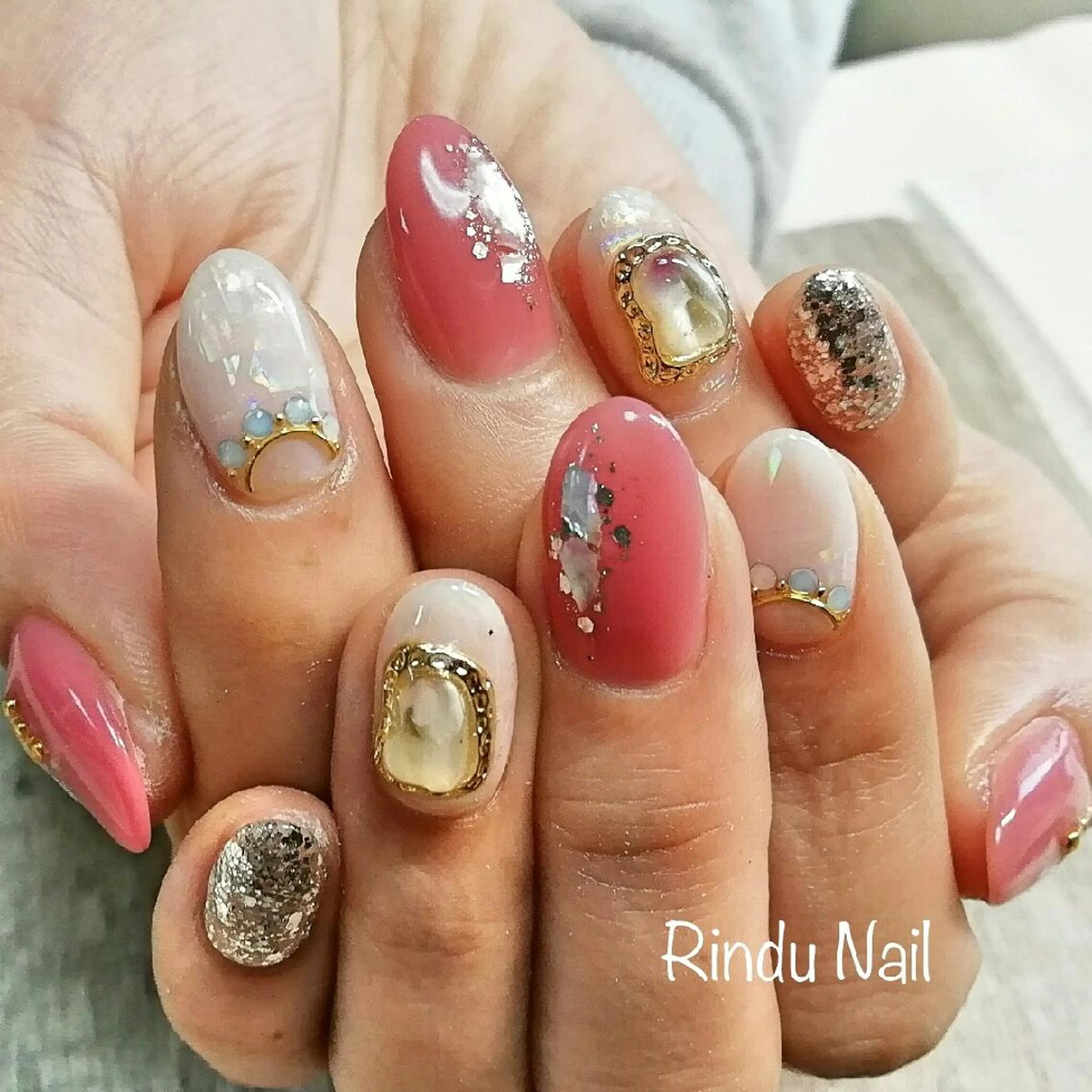 ネイル Rindu Nail 名駅miniのネイルデザイン