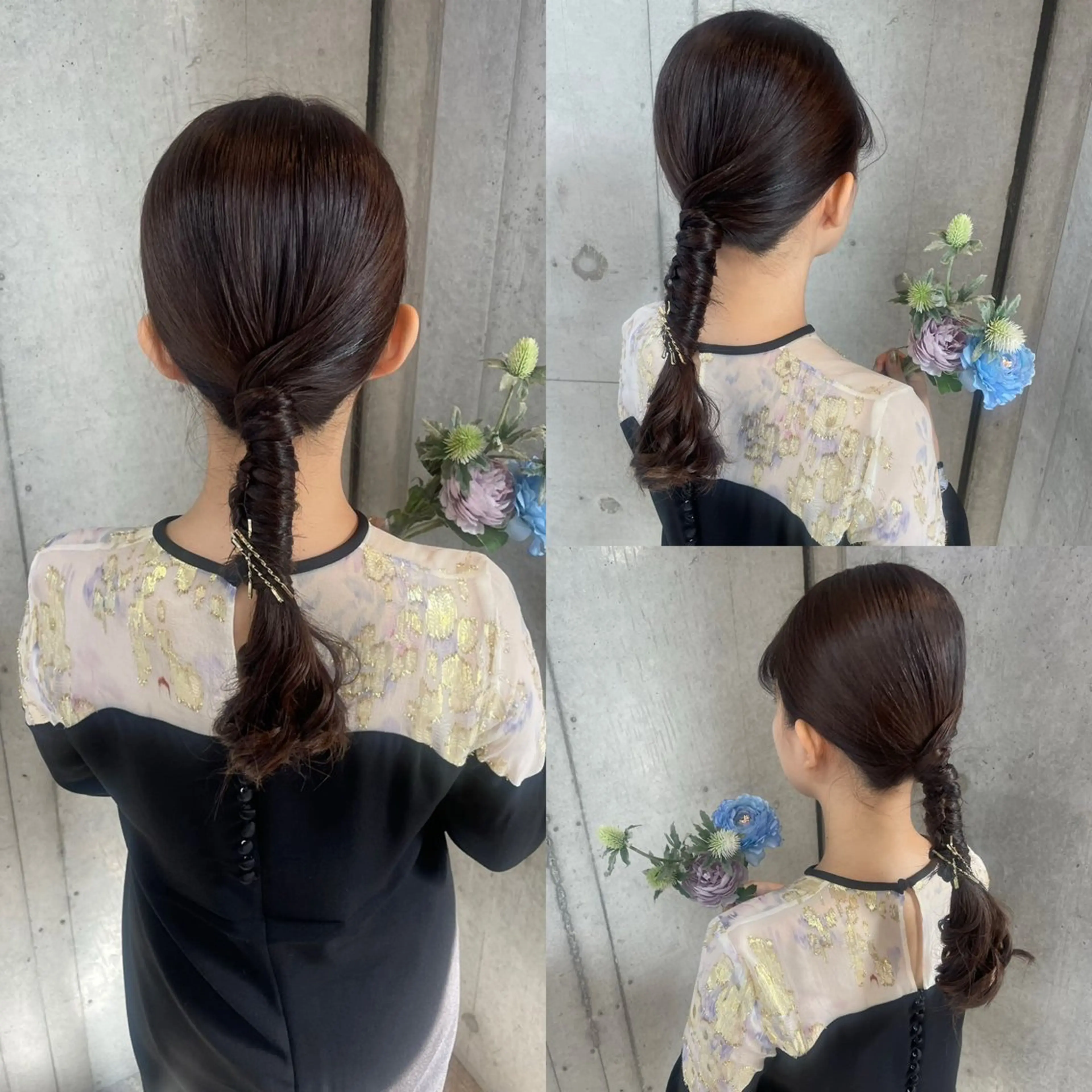 ロング ヘアアレンジ ヘアセット 美髪× ヘアセット✨Araiのヘアスタイル