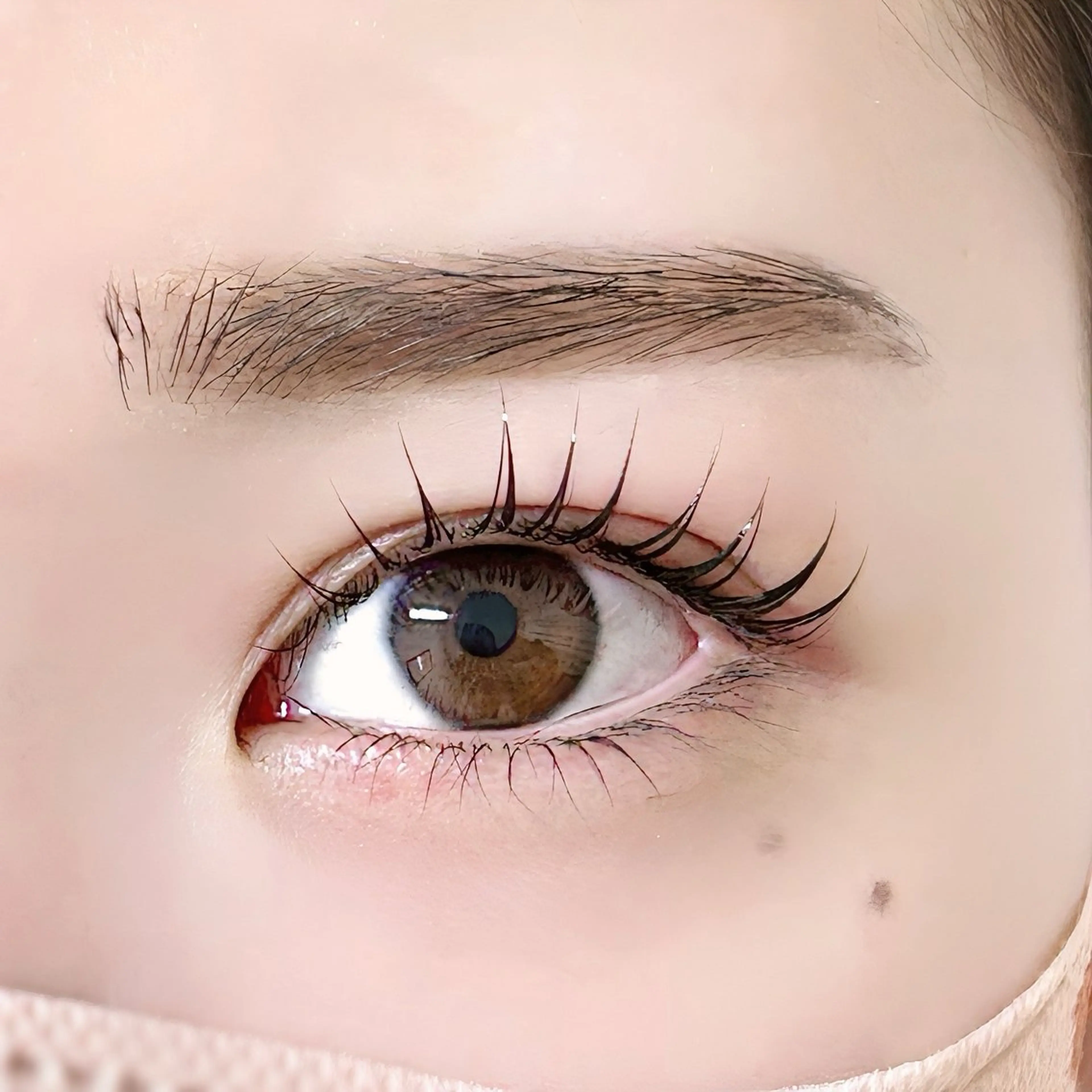 まつ毛エクステ140本の写真