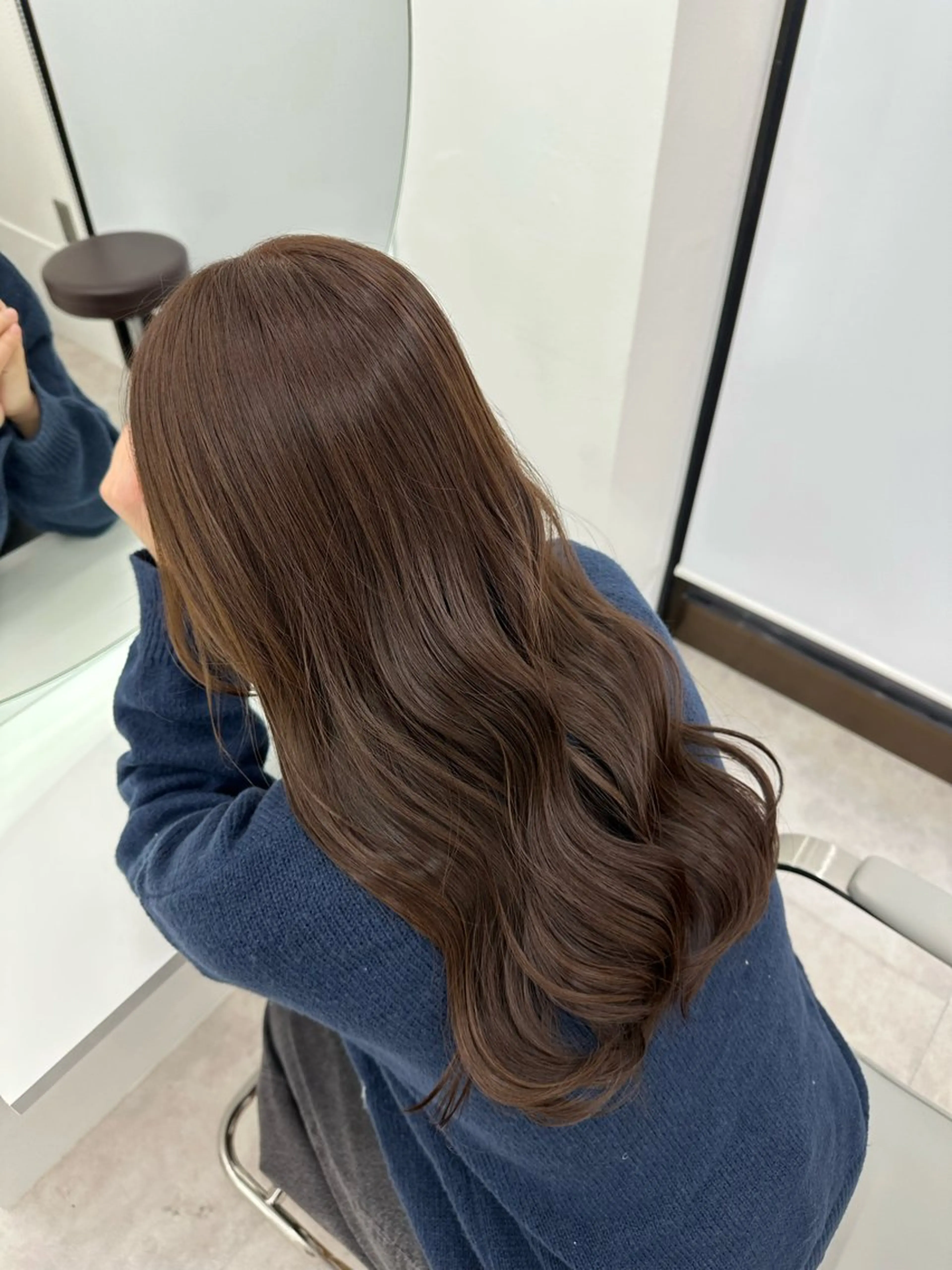 ロング 市川 栖々子のヘアスタイル