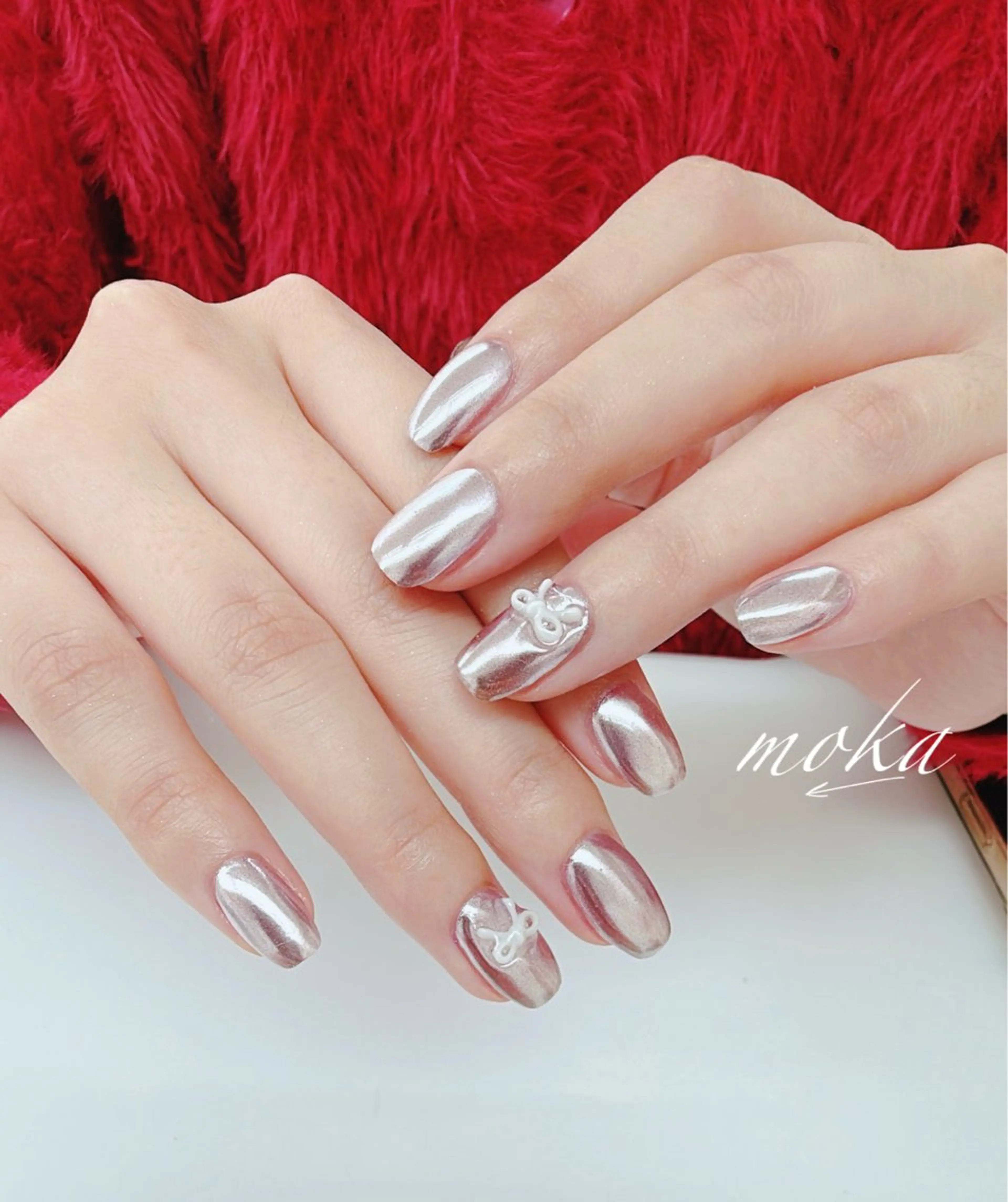 ネイル ハンドネイル ハンドケア 胡蝶蘭レディースサロ ンNailMOKAのネイルデザイン