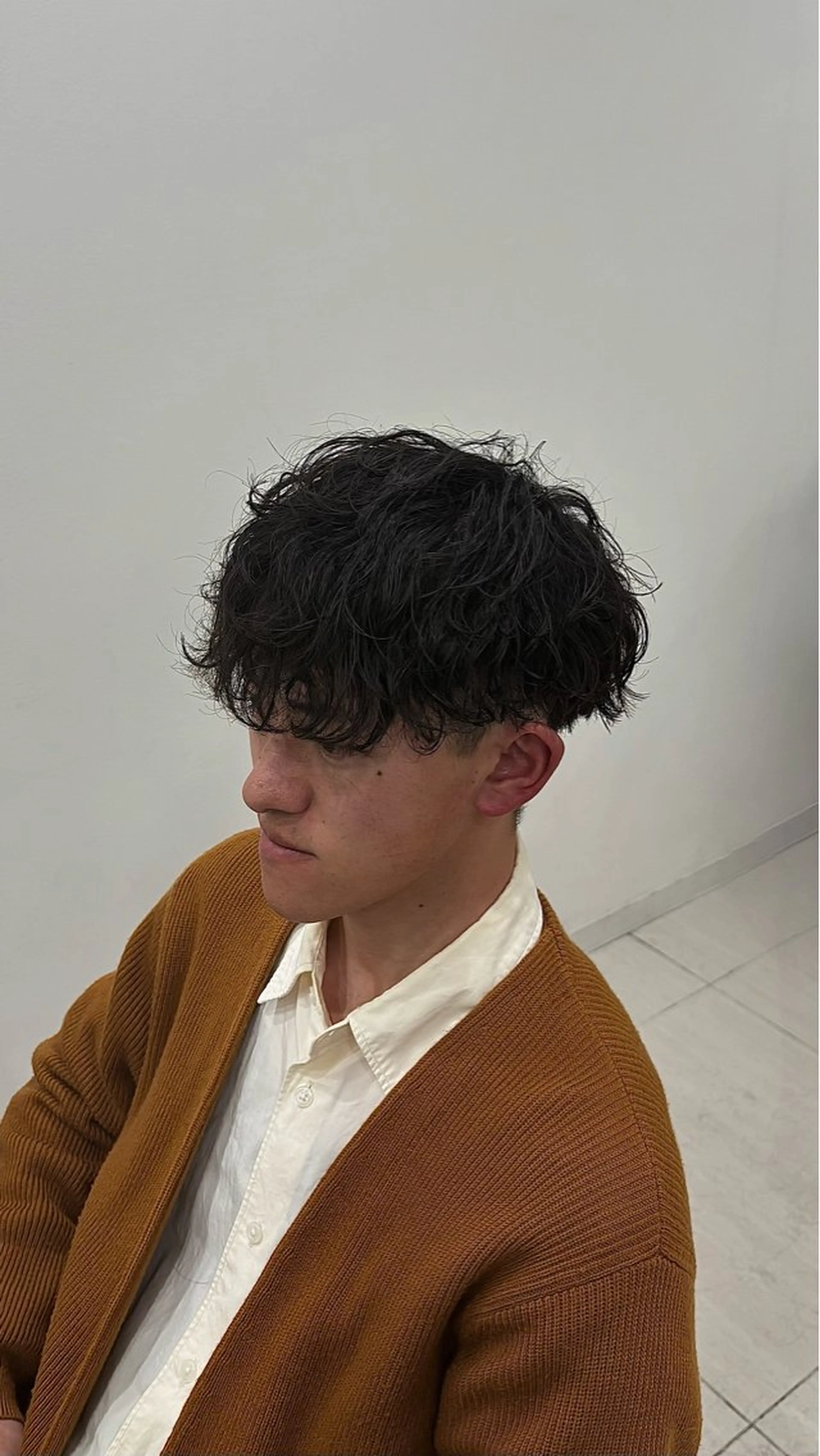 ショート メンズ 小山内 陸のヘアスタイル
