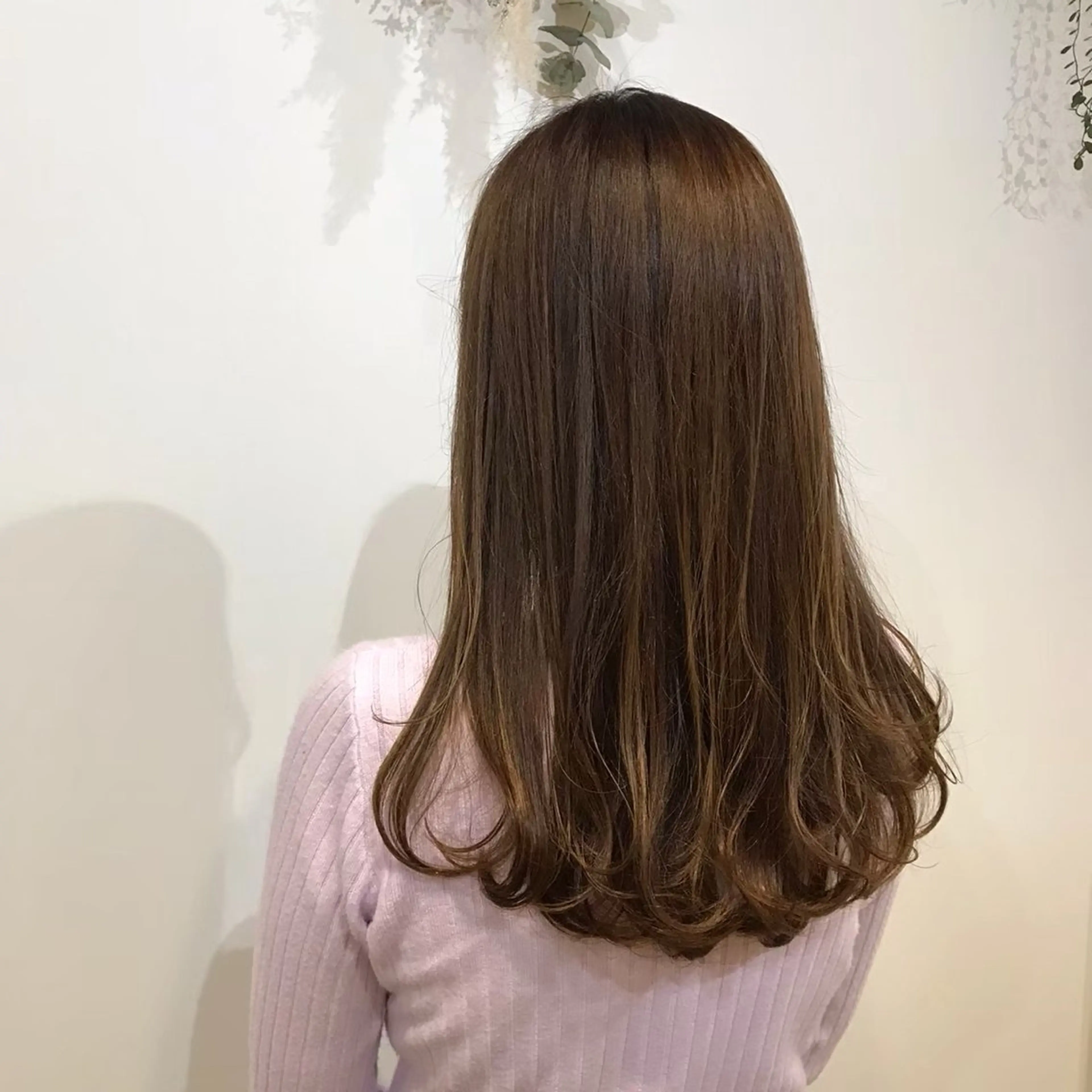 ロング カラー ベージュカラー ブラウンカラー ブラウンベージュ 堀本 紗由美のヘアスタイル