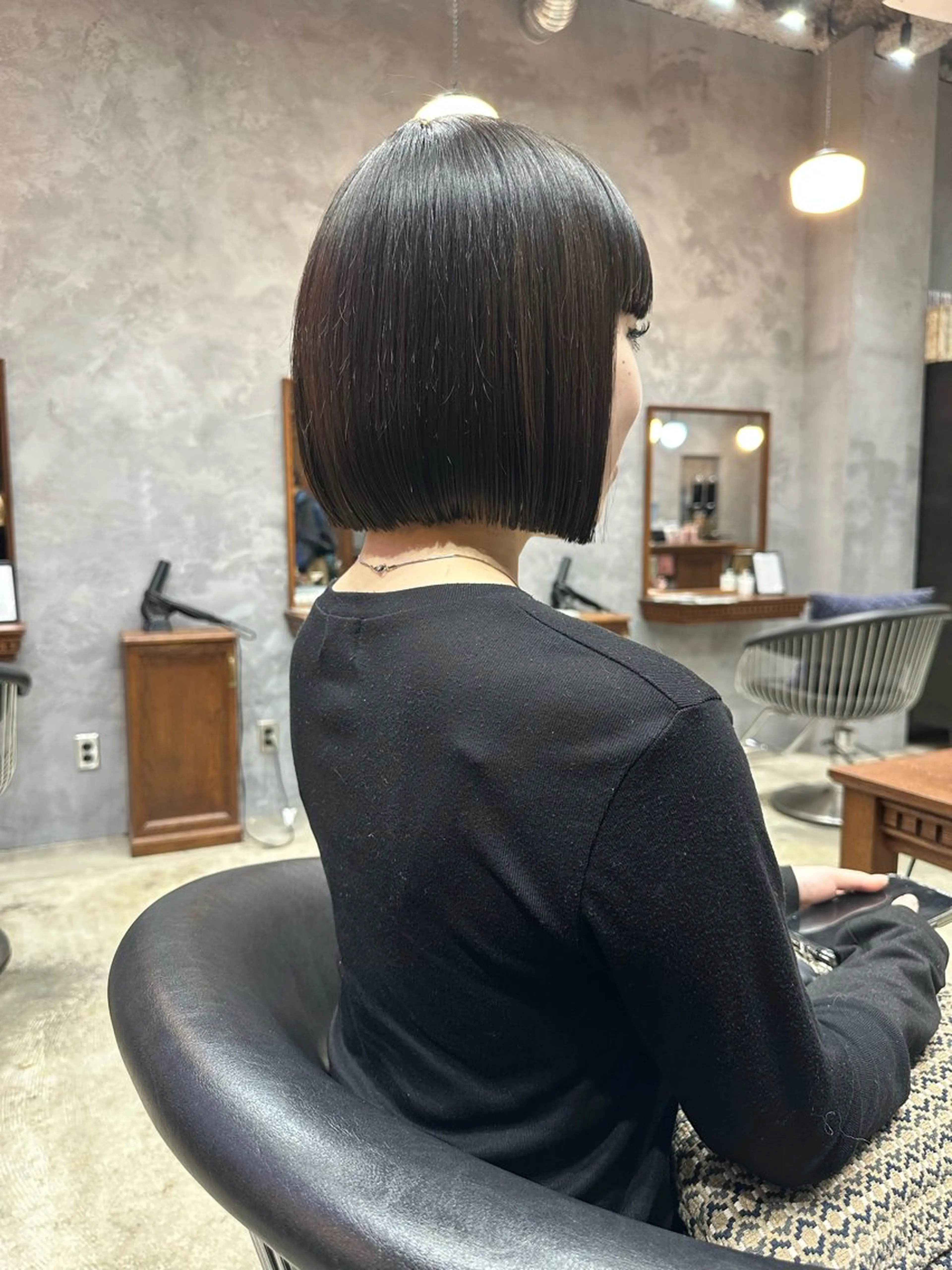 ショート 韓国ヘア/透明感 カラー/金子 愛優のヘアスタイル