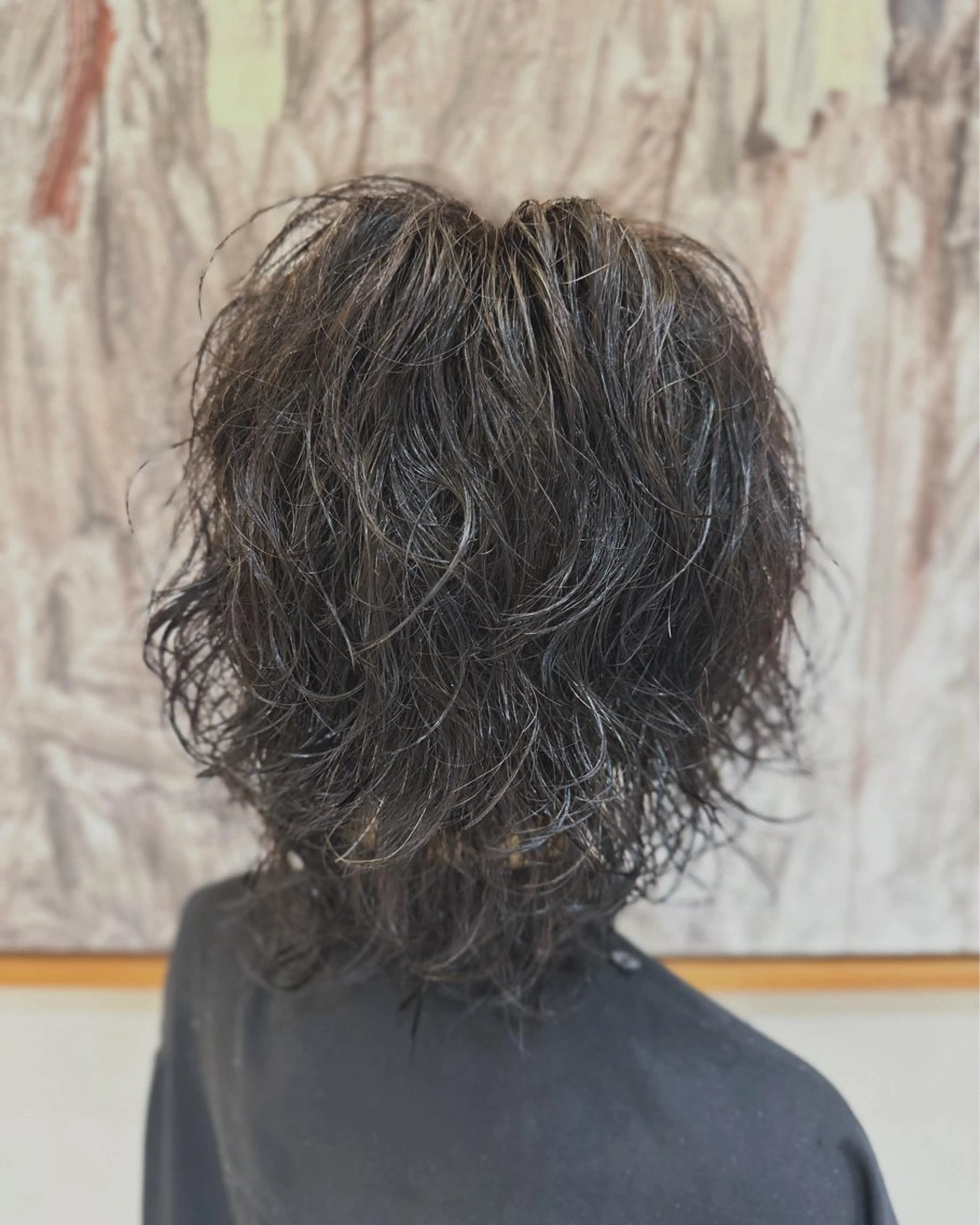 ミディアム カラー パーマ ヘアアレンジ ミディアムパーマ ✂︎正木 克拓のヘアスタイル