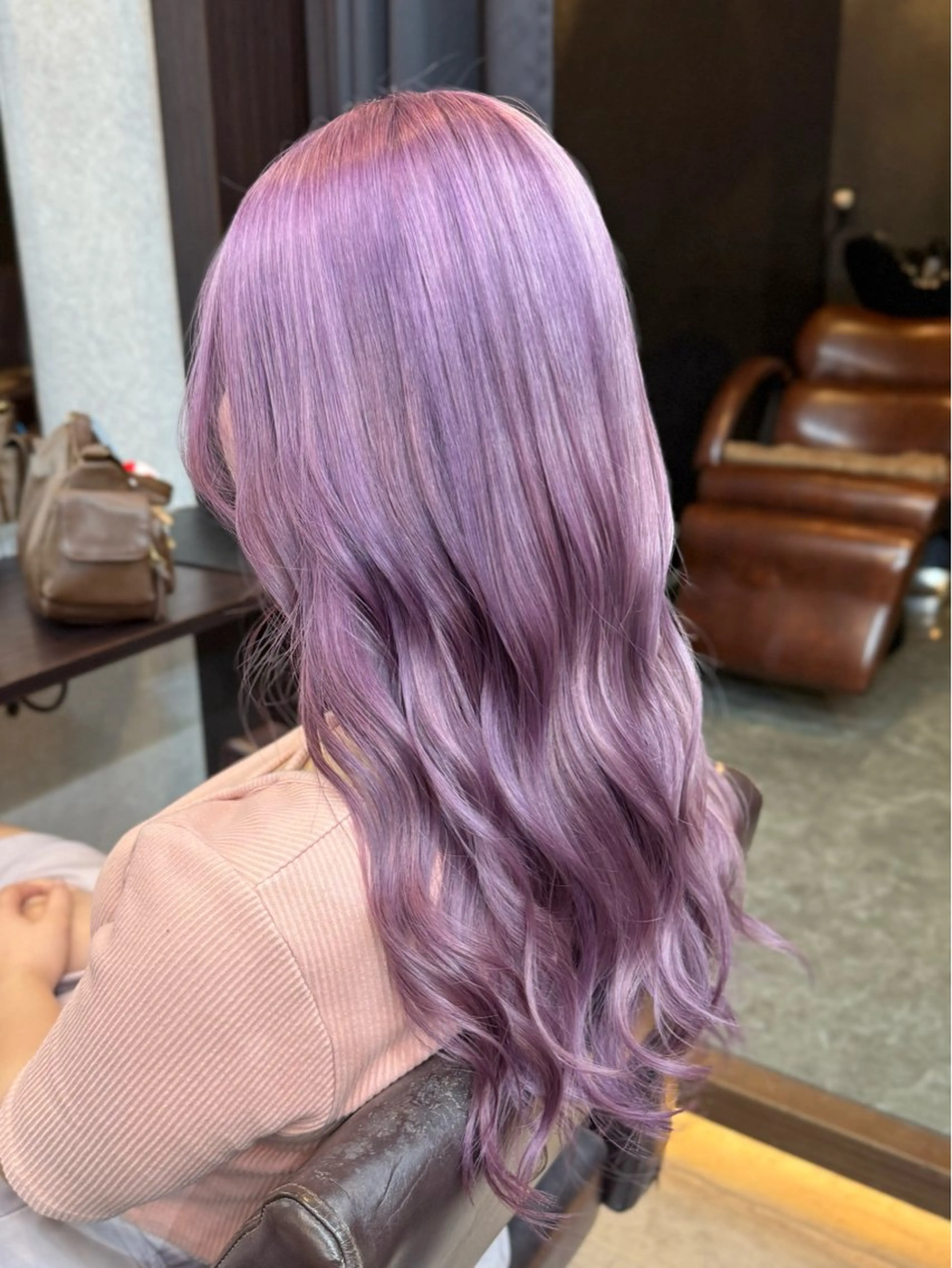 セミロング ヘアカラー 井上 武輝のヘアスタイル