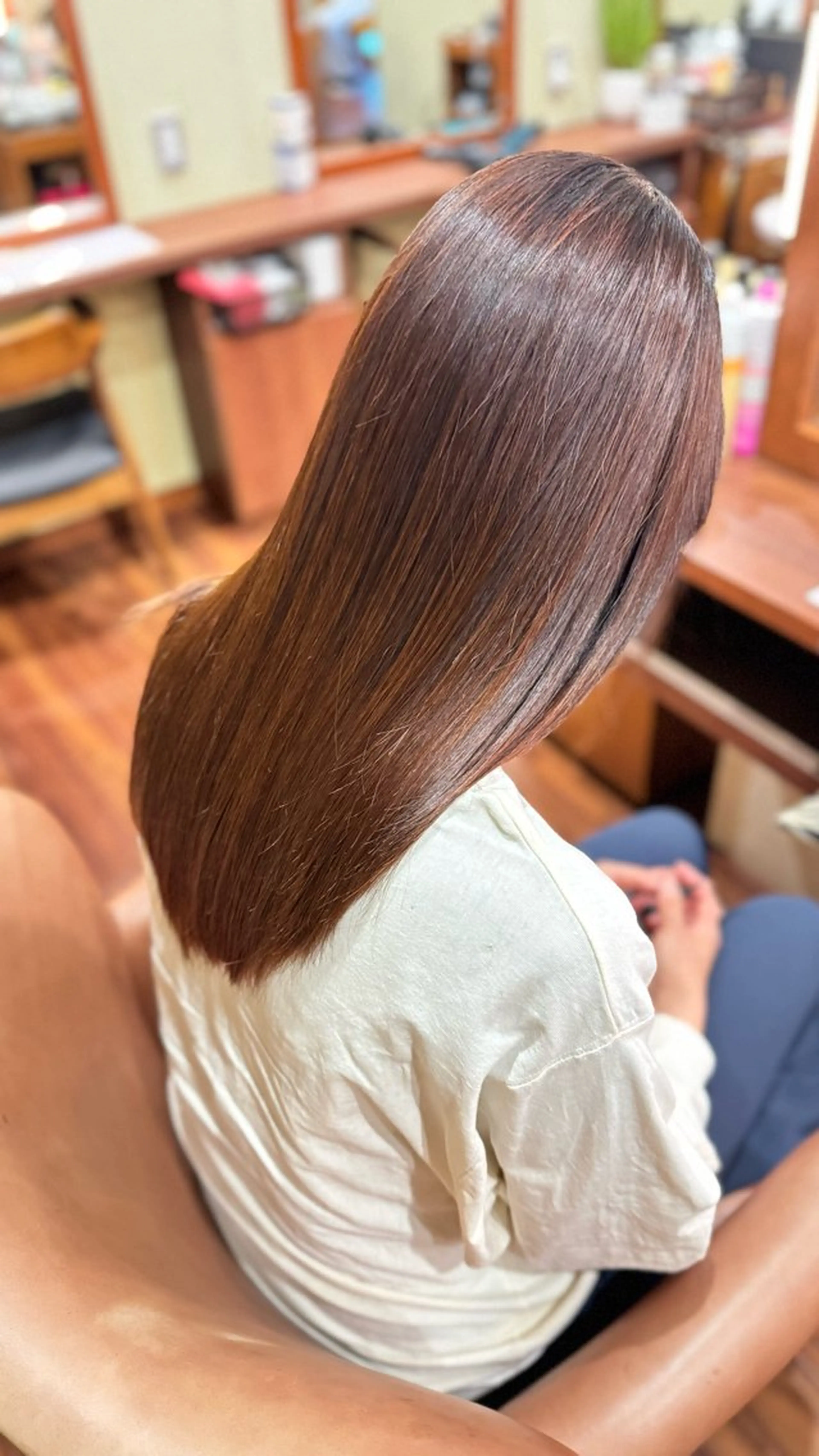 セミロング 似合わせ/たにざわ しんごう≫南草津のヘアスタイル