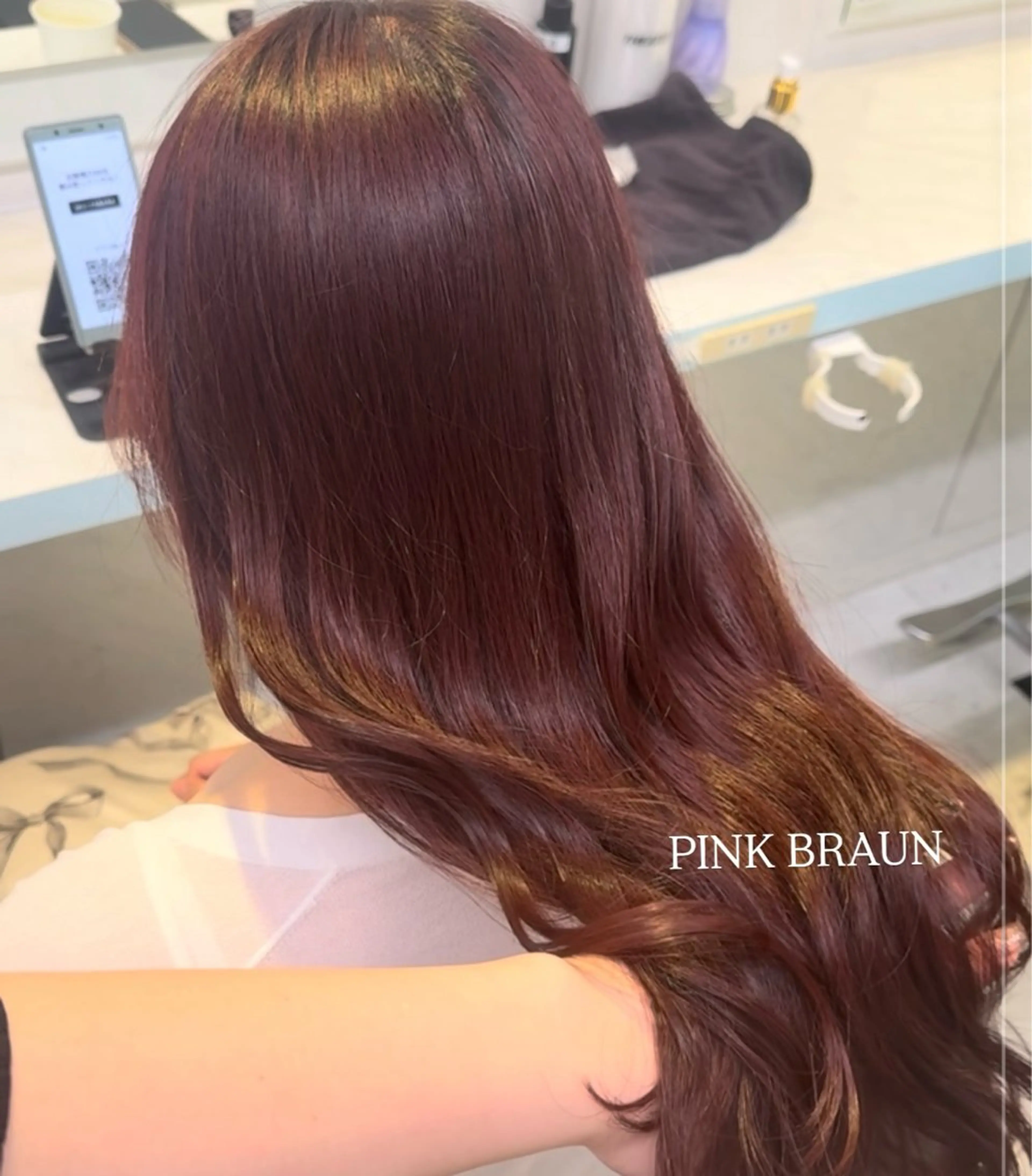 ロング カラー ヘアカラー トリートメント ヘアセット NANA💓韓国ヘア /レイヤー/暖色💓のヘアスタイル