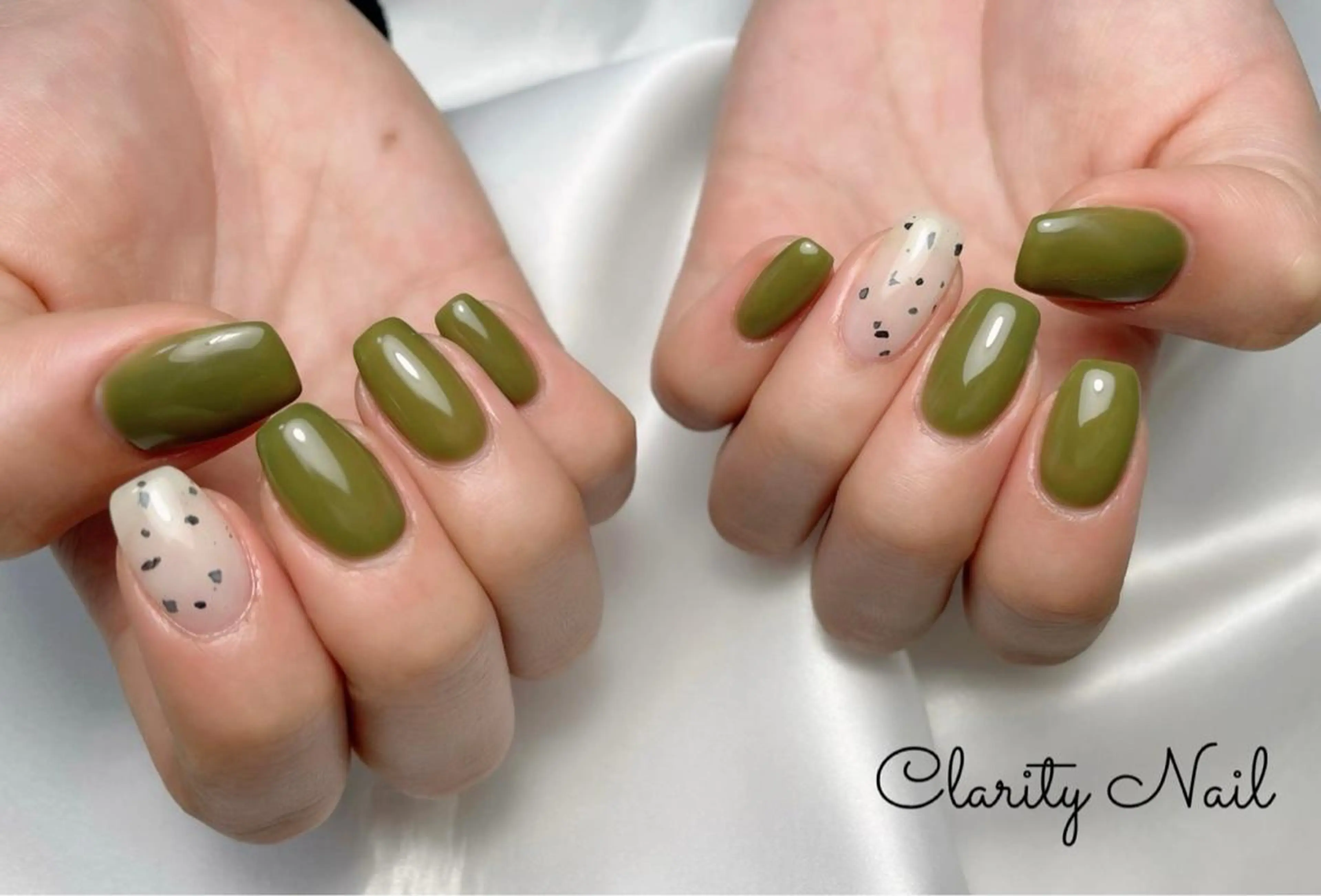 ネイル ワンカラーネイル ハンドネイル Clarity Nailのネイルデザイン