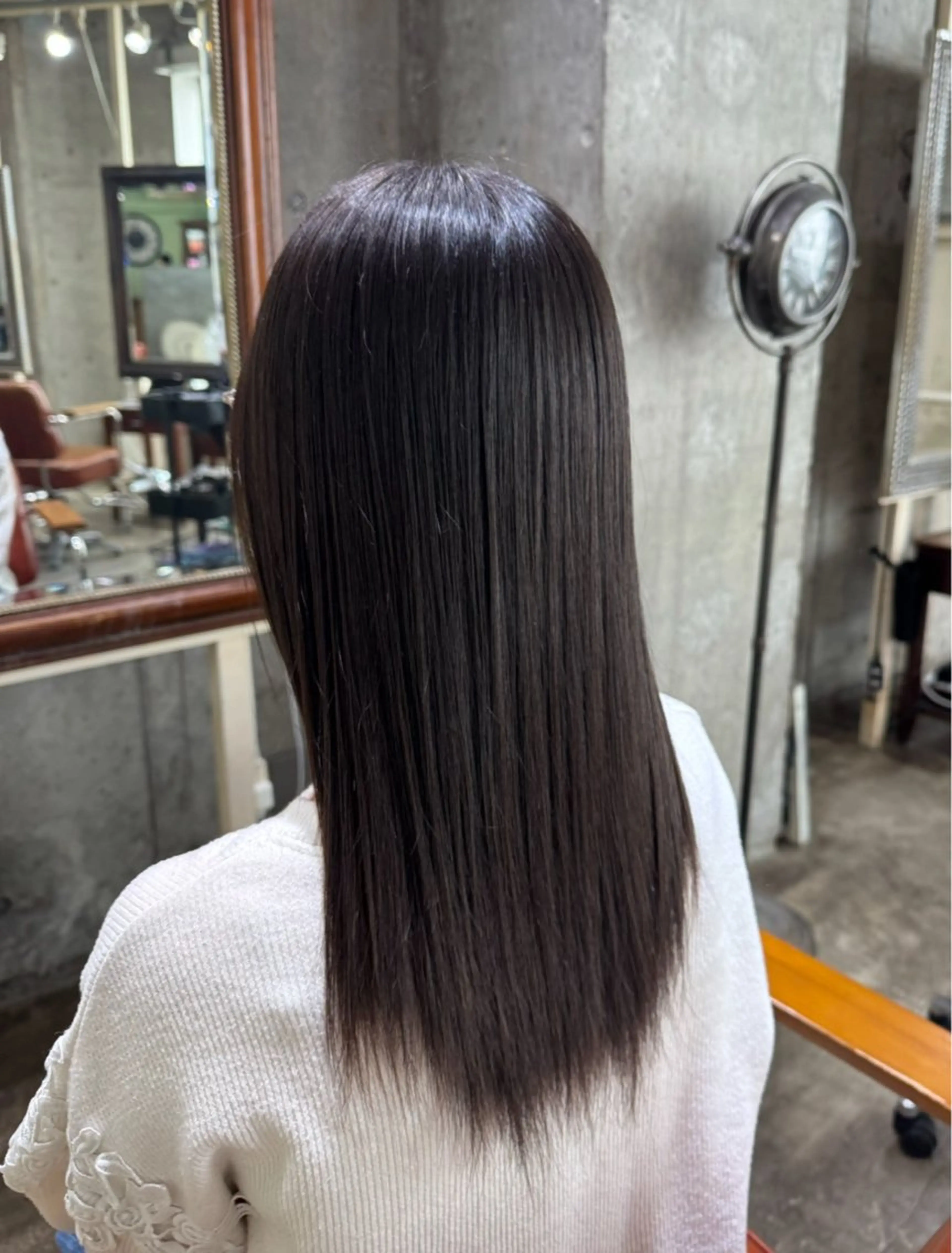 ロング トリートメント 艶カラー/髪質改善 🩶Yukiのヘアスタイル